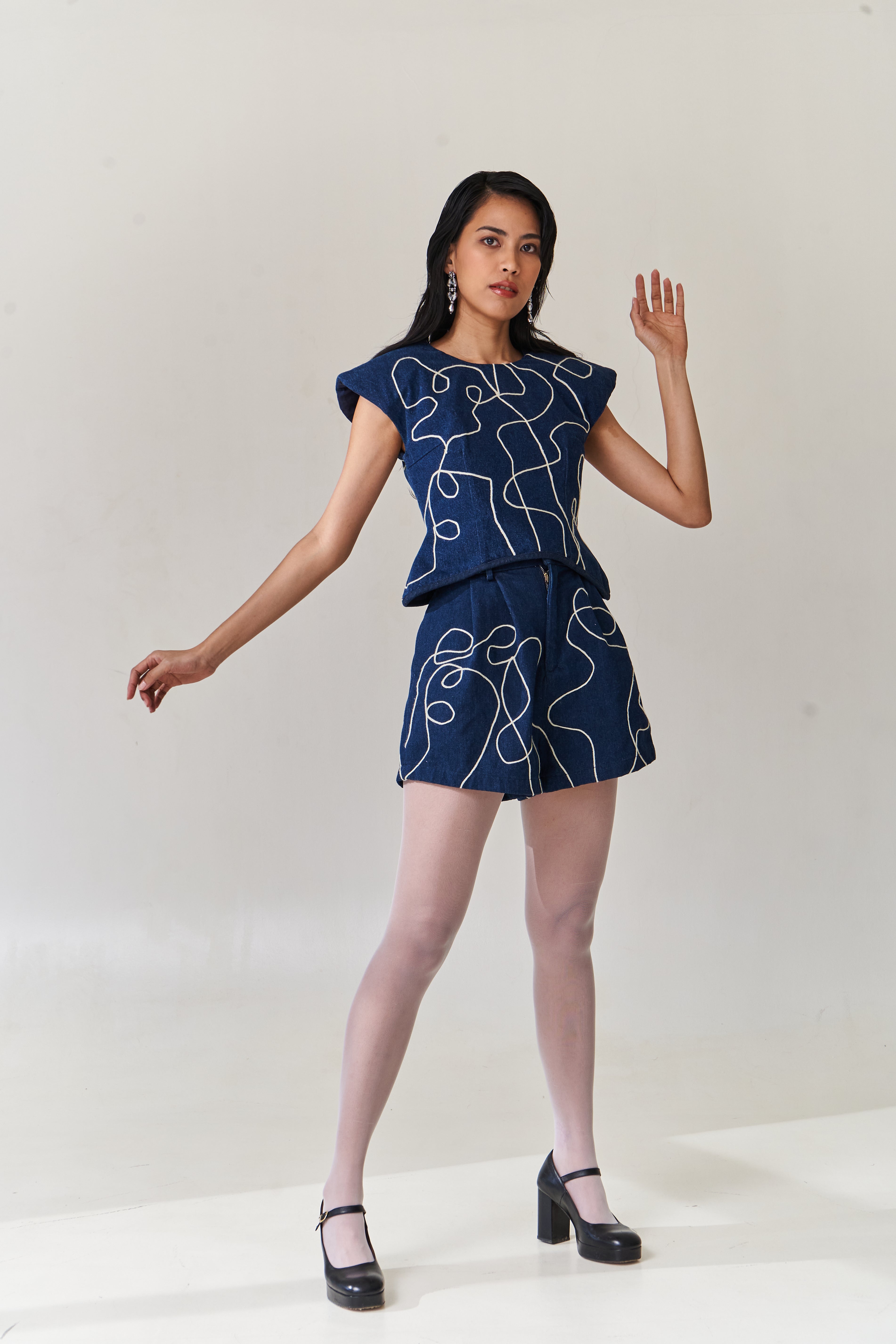 Doodle Top and Shorts Set