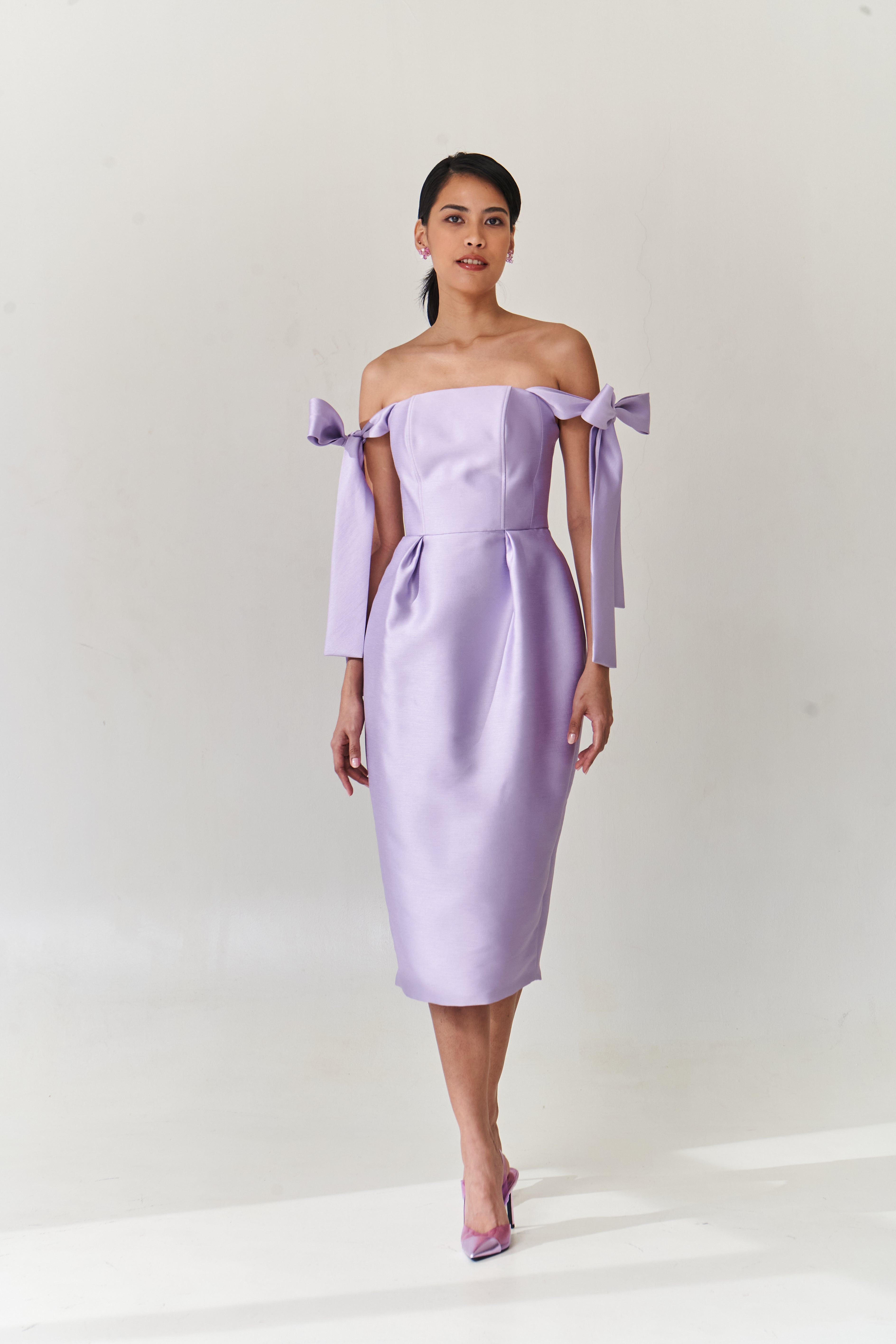 Lilac Cocoon Dress