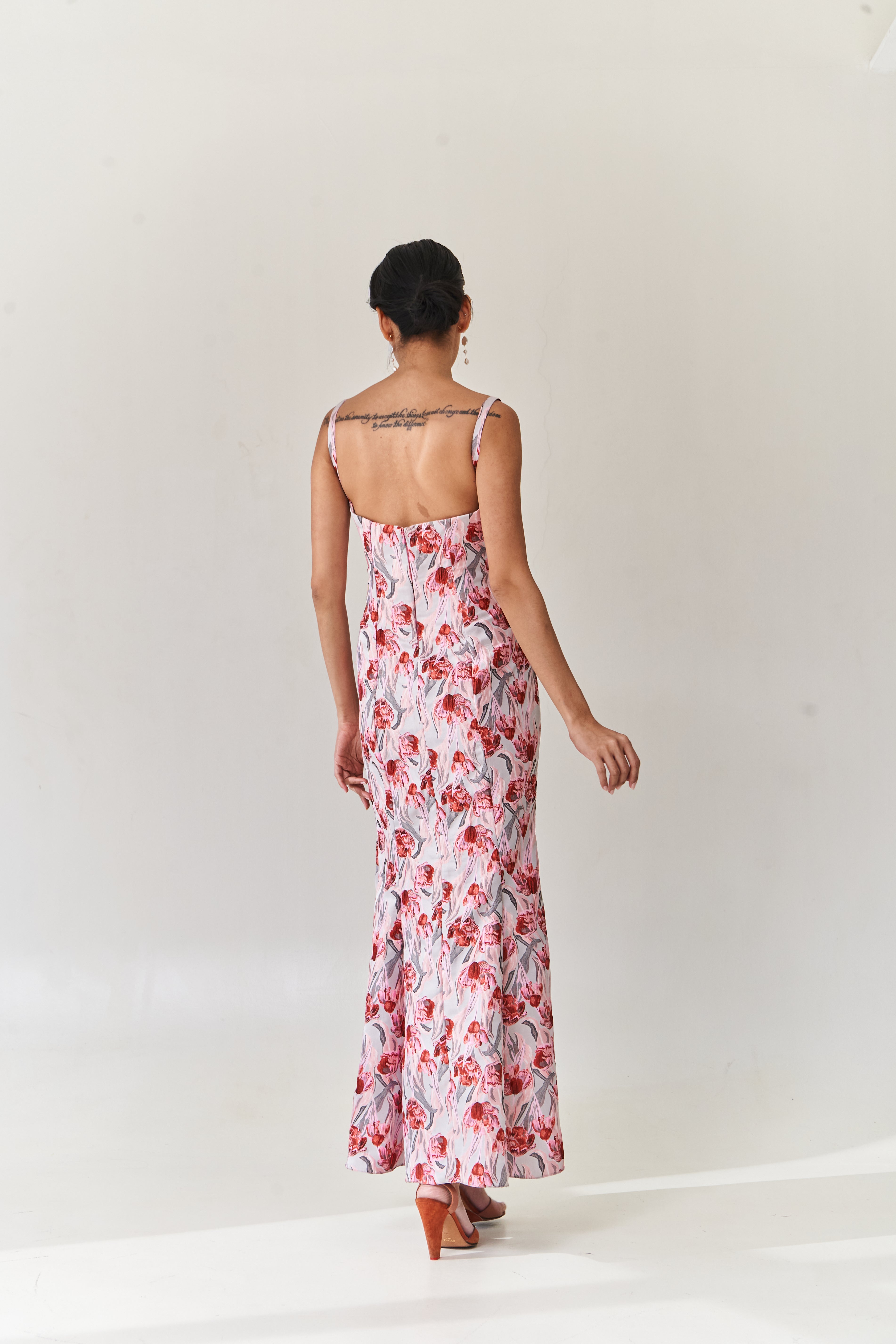 Floral Fit to Flare Dress