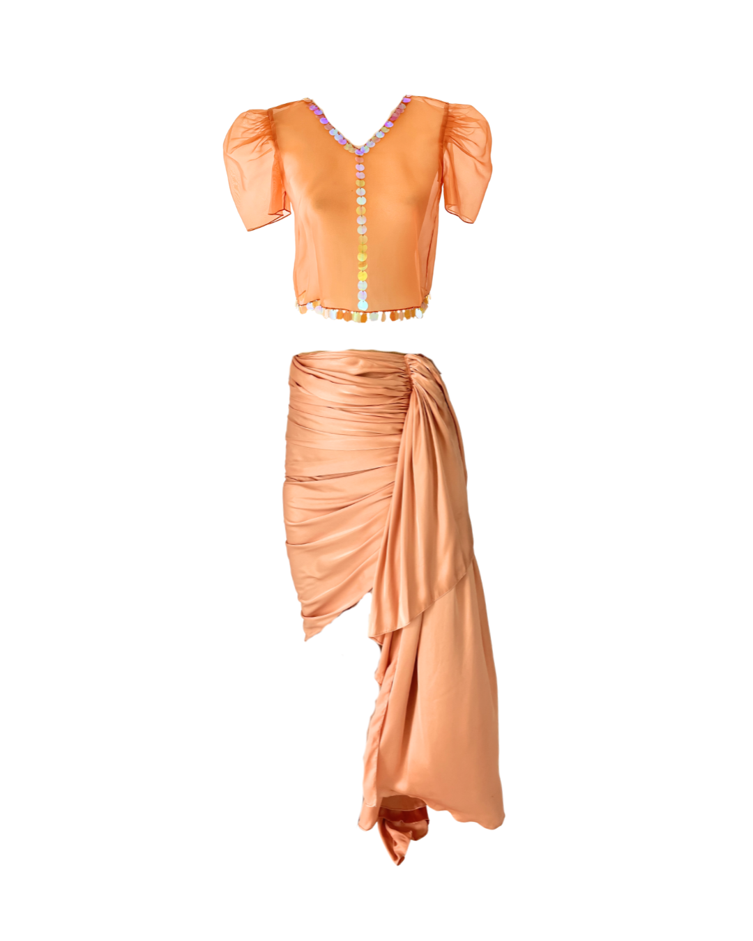 orange filipiniana dress Facebook