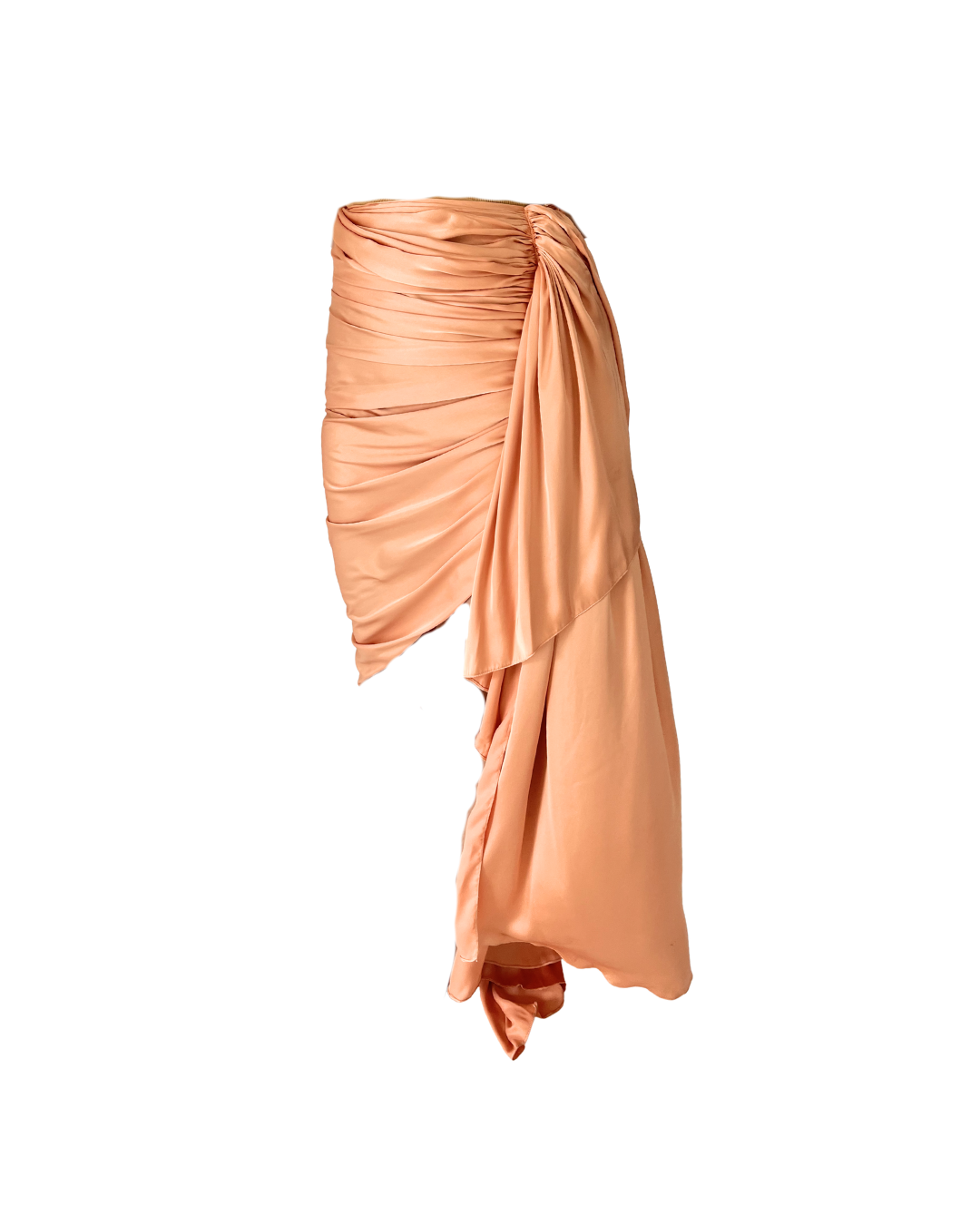 Orange Filipiniana Terno Set