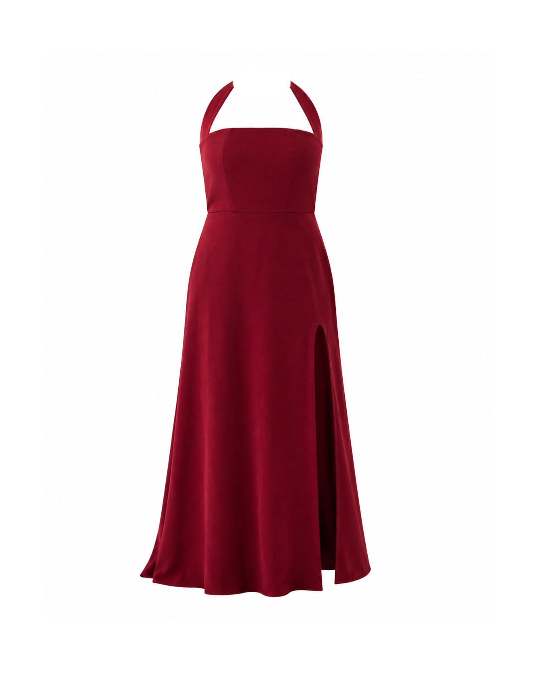 Red Halter Dress