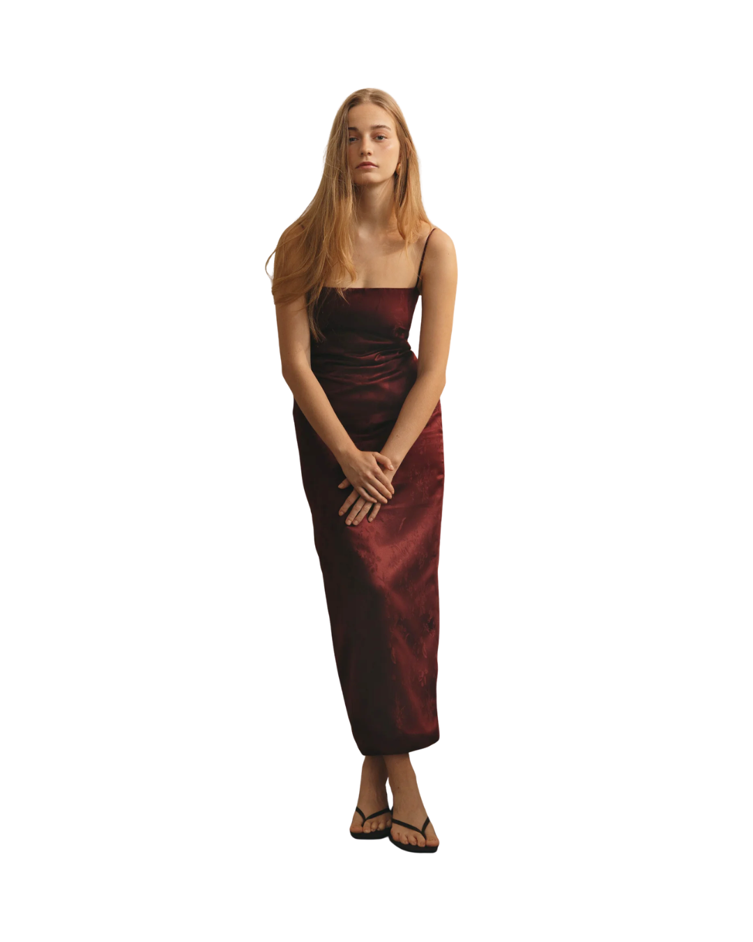 Moss Dress in Mulberry