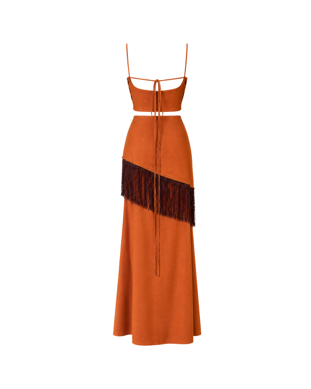 Terracotta Beaded Fringe Set