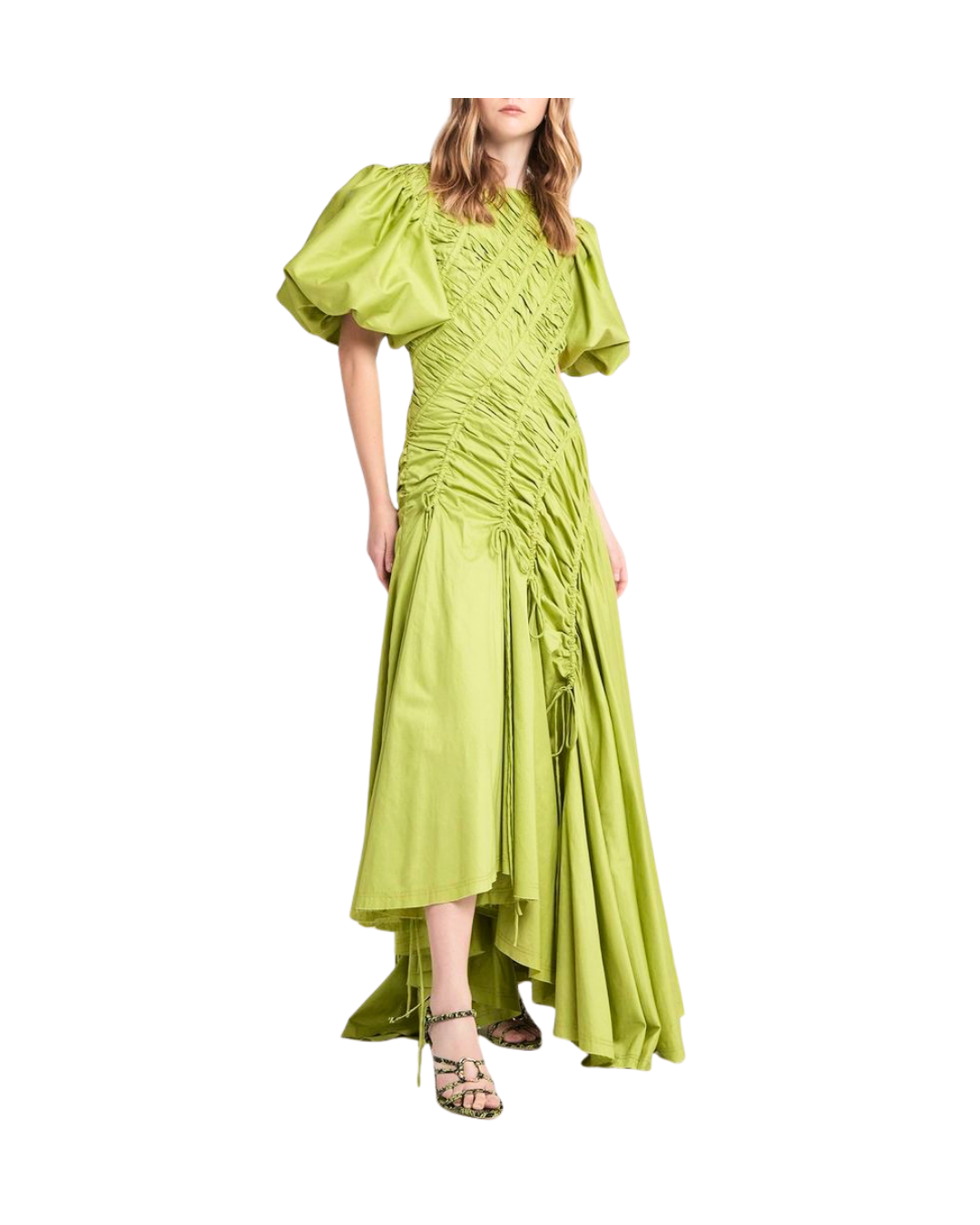 Siren Drawstring Midi Dress