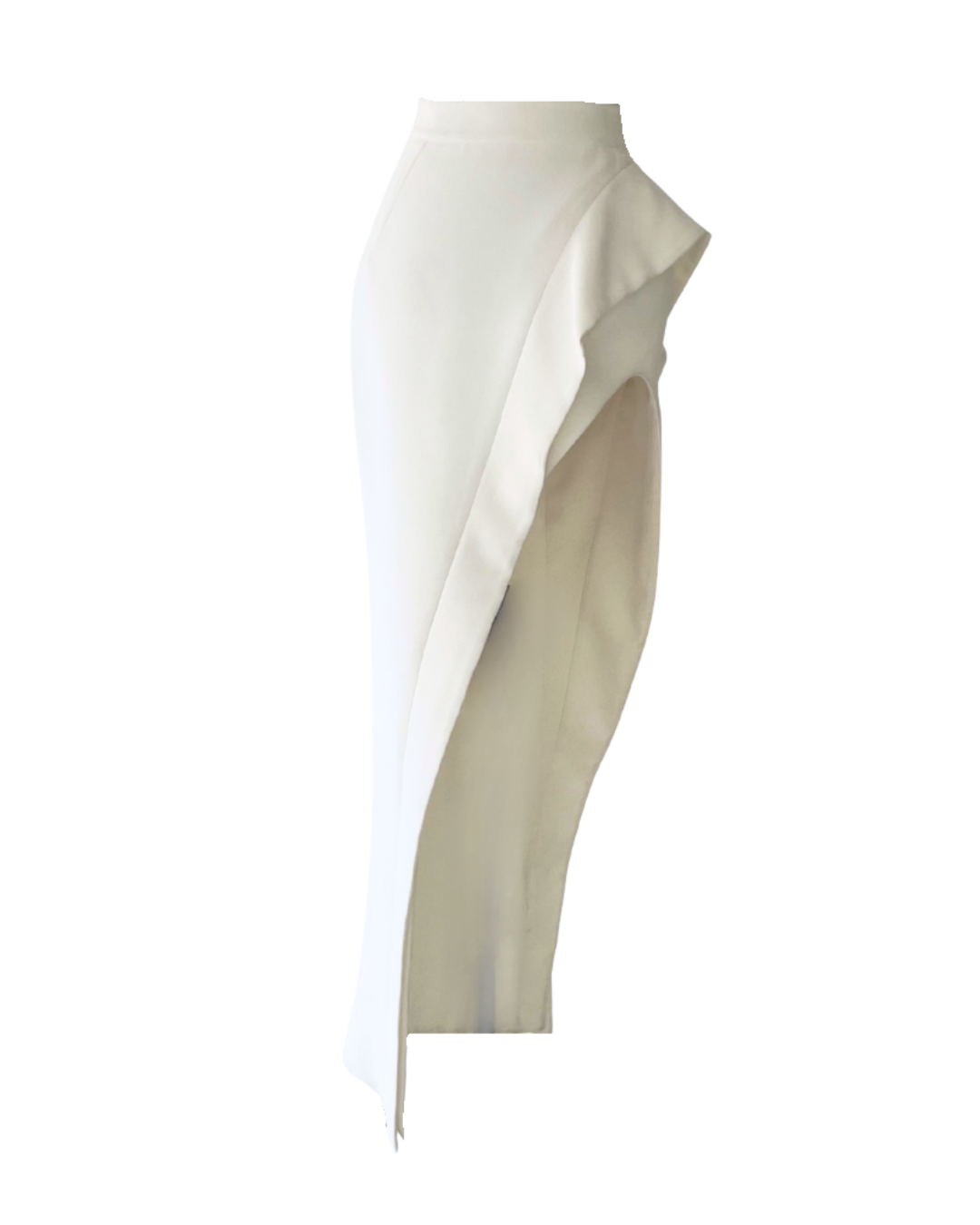White Off Shoulder Top and Skirt Set