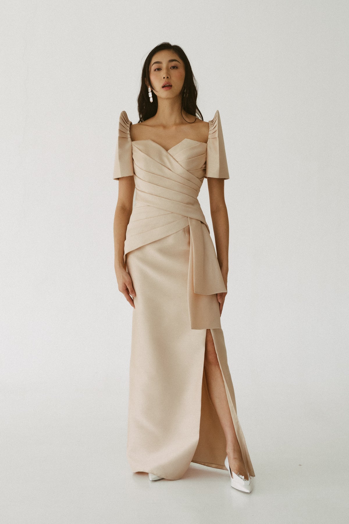 terno formal dress I am always so happy to introduce women to our Philippine Terno. I could not actually believe the after so many years of making dresses for @aziza.n.mondonedo that this was her first