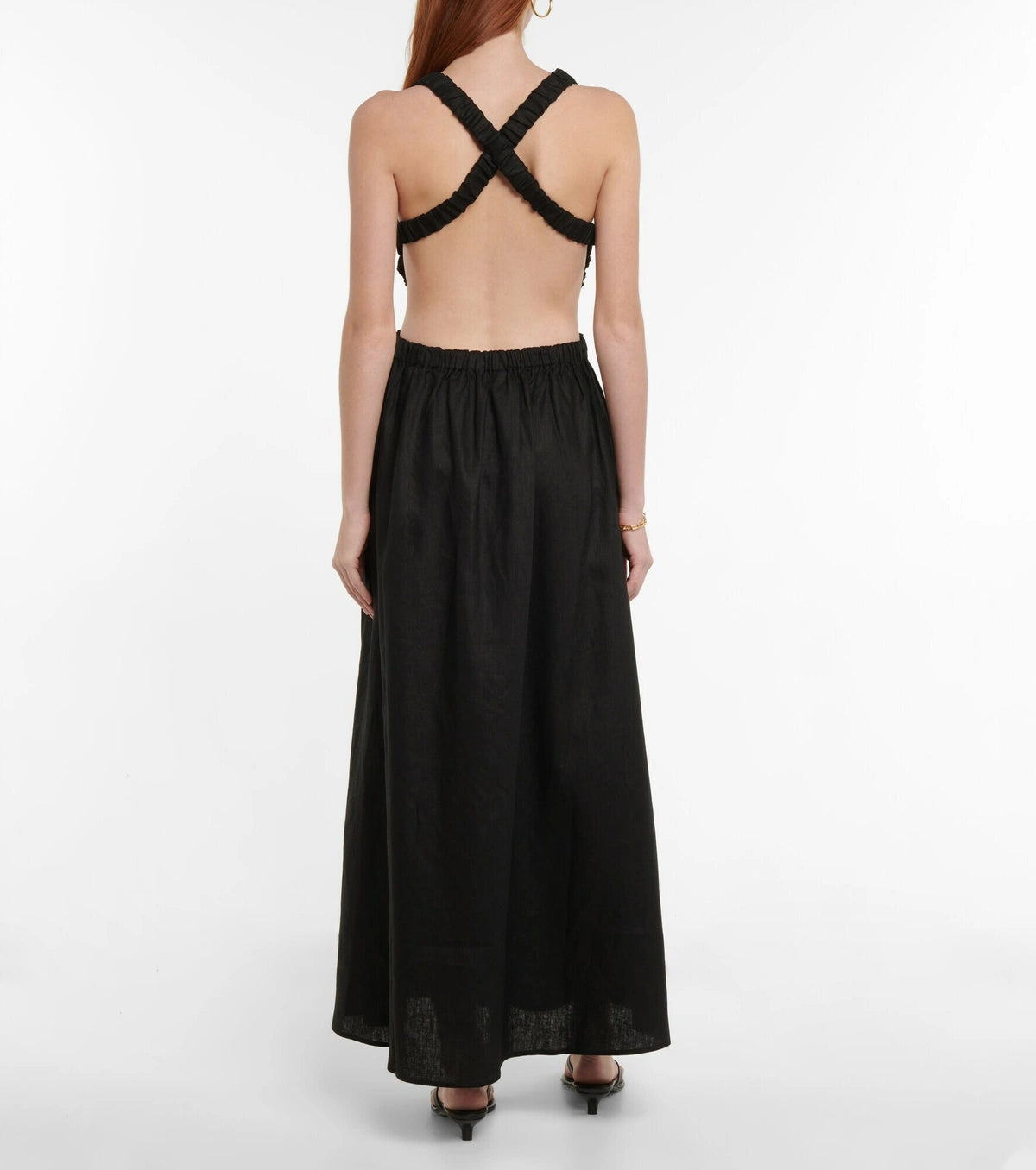 Black Alena Maxi Dress