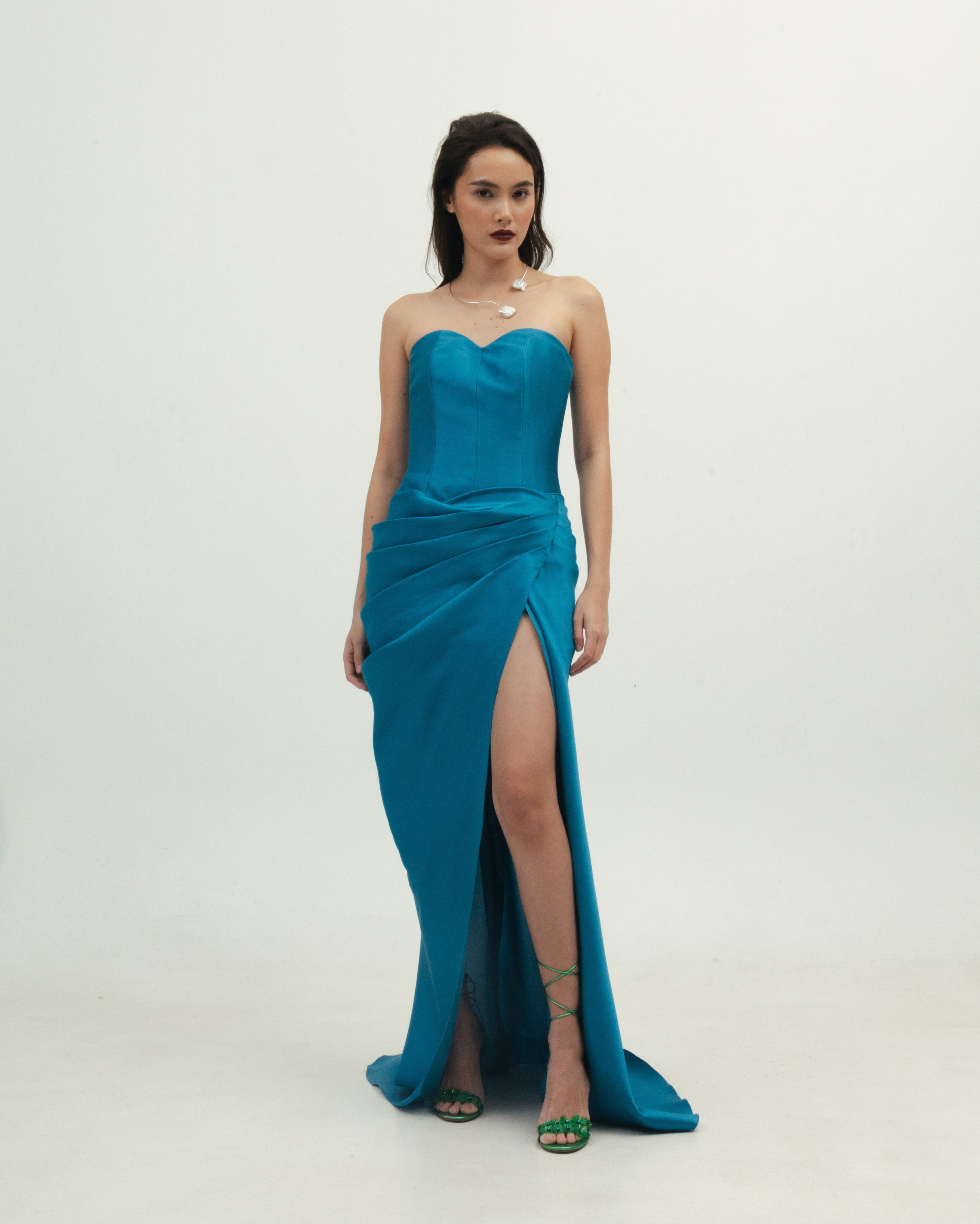 Cerulean Gazar Gown