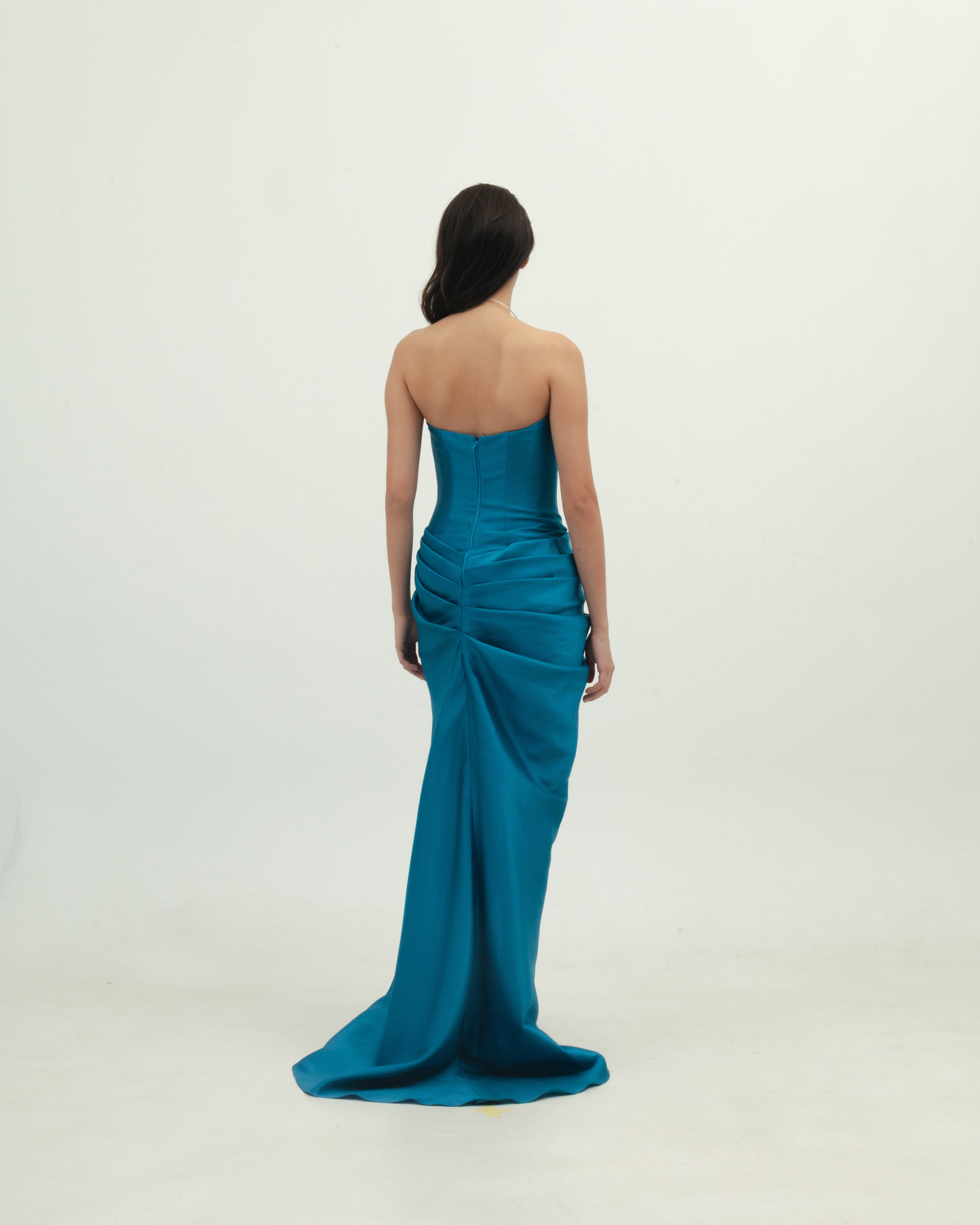 Cerulean Gazar Gown