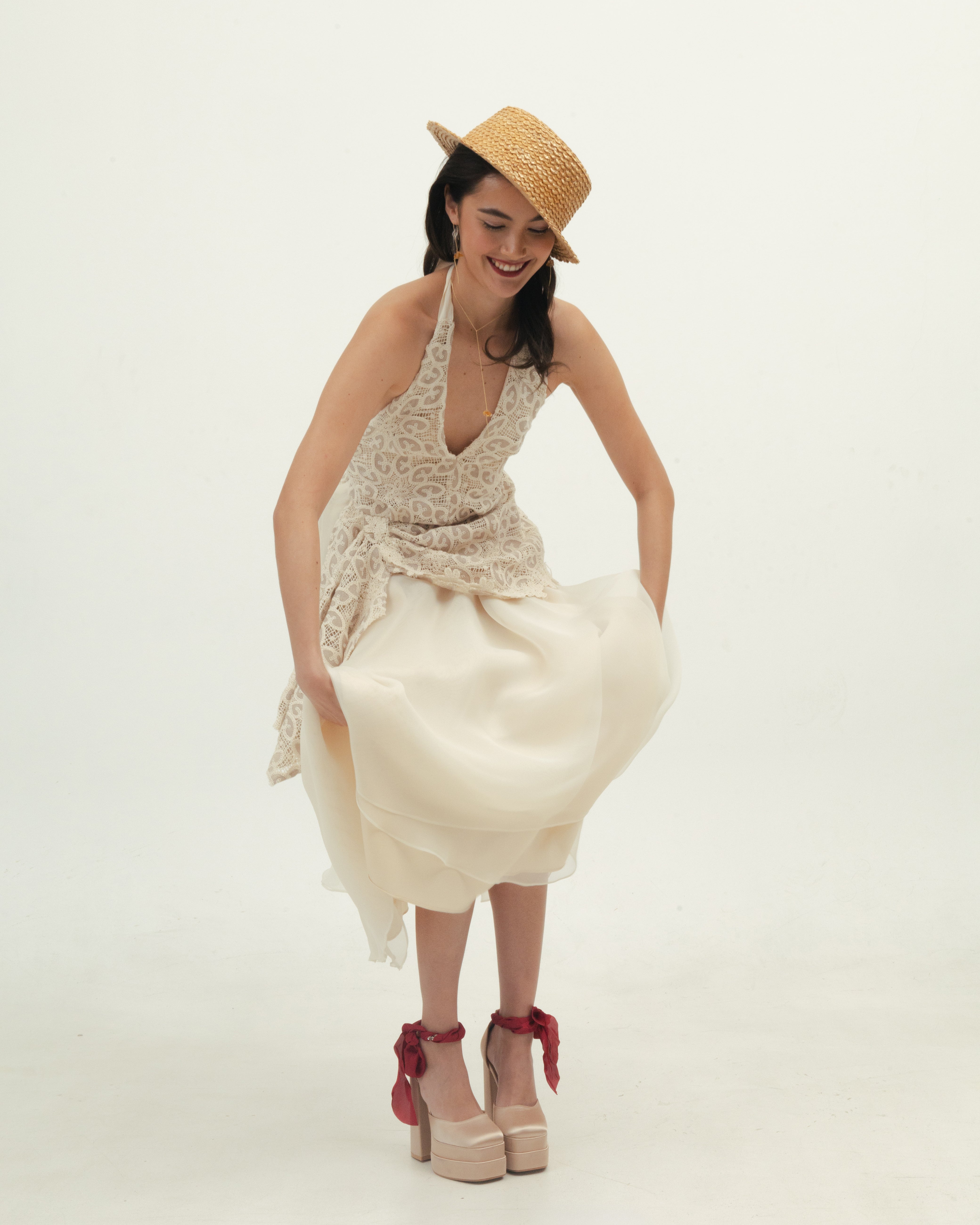 Paulina Dress in Cream