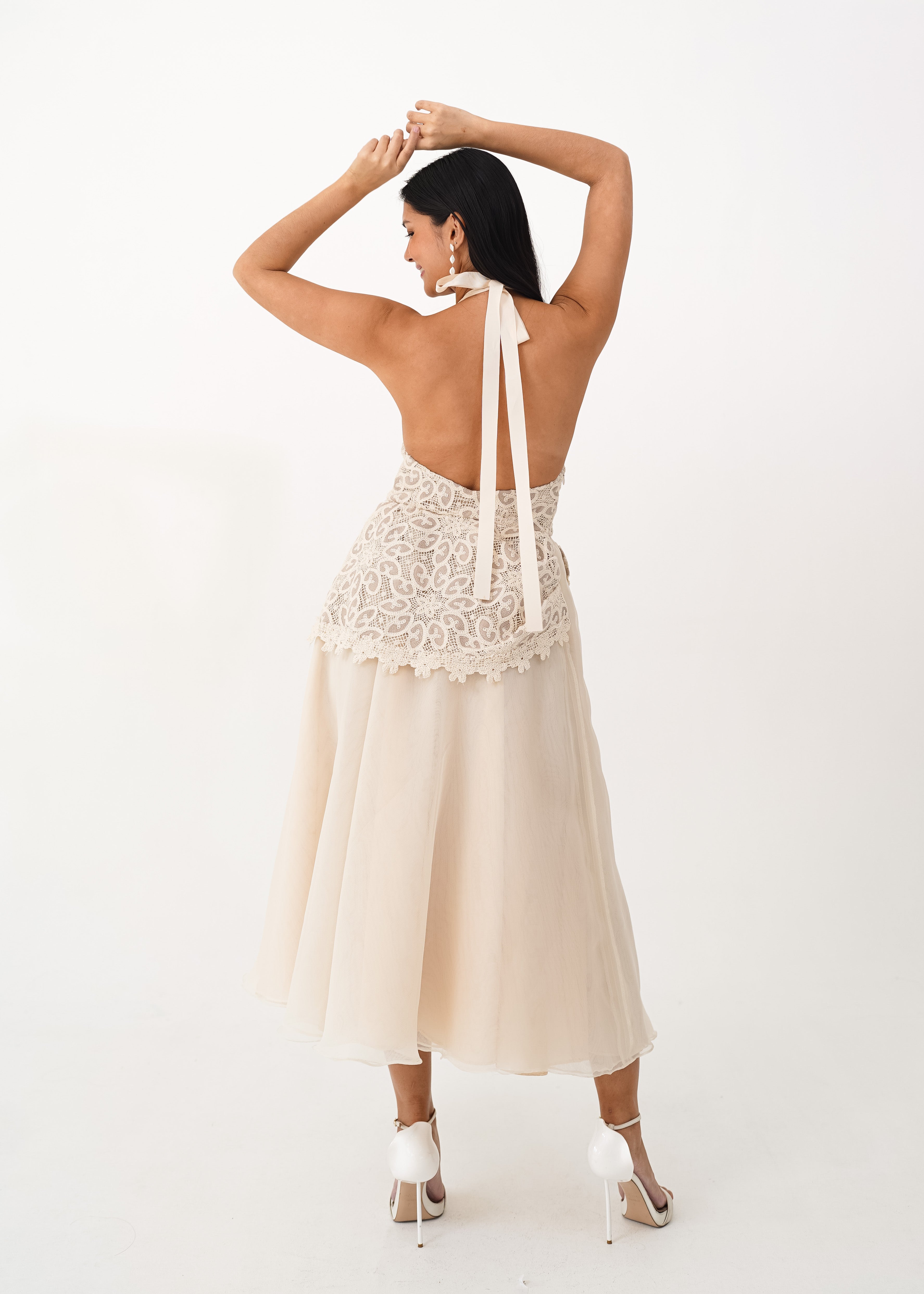 Paulina Dress in Cream