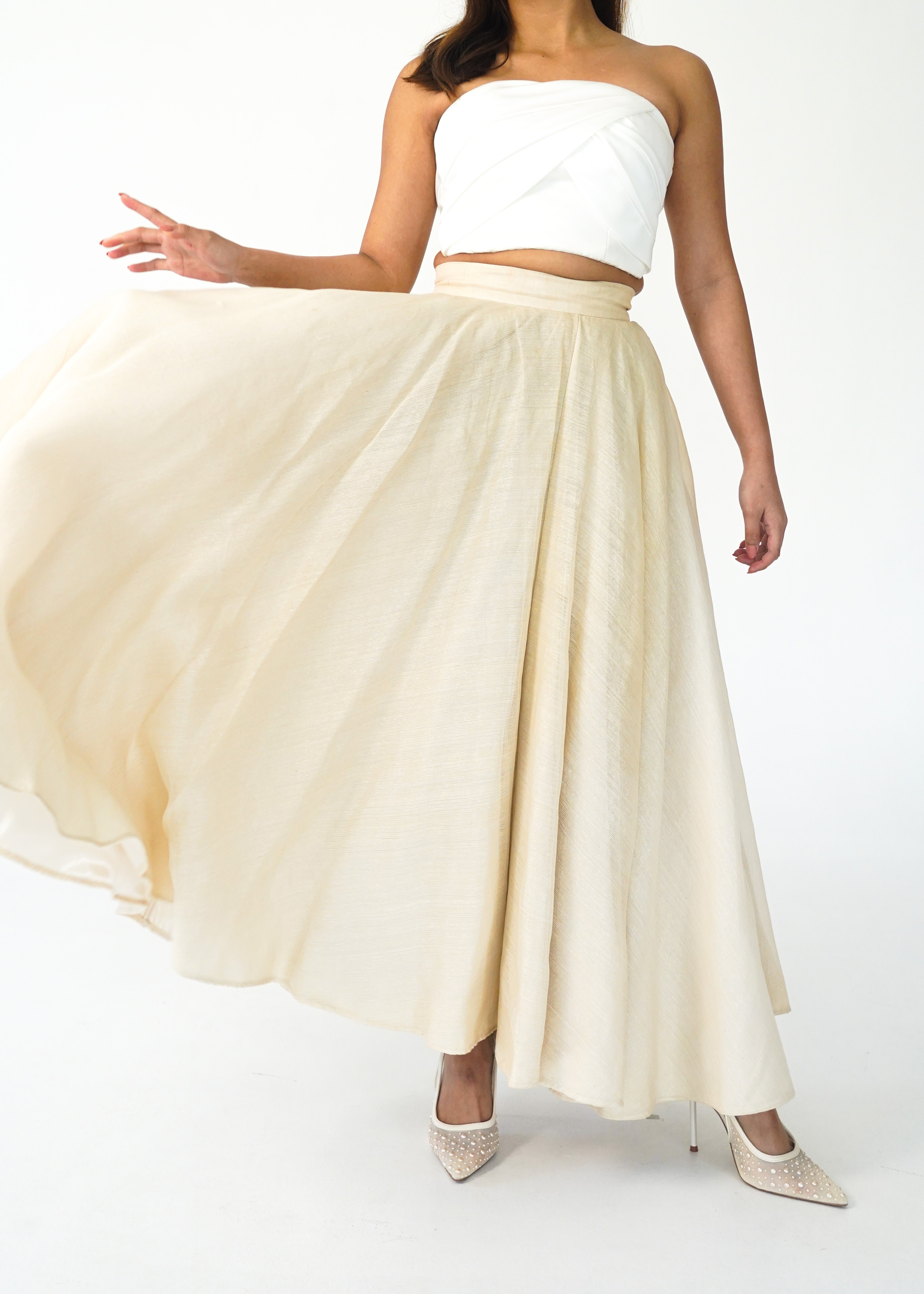Piña A Line Skirt