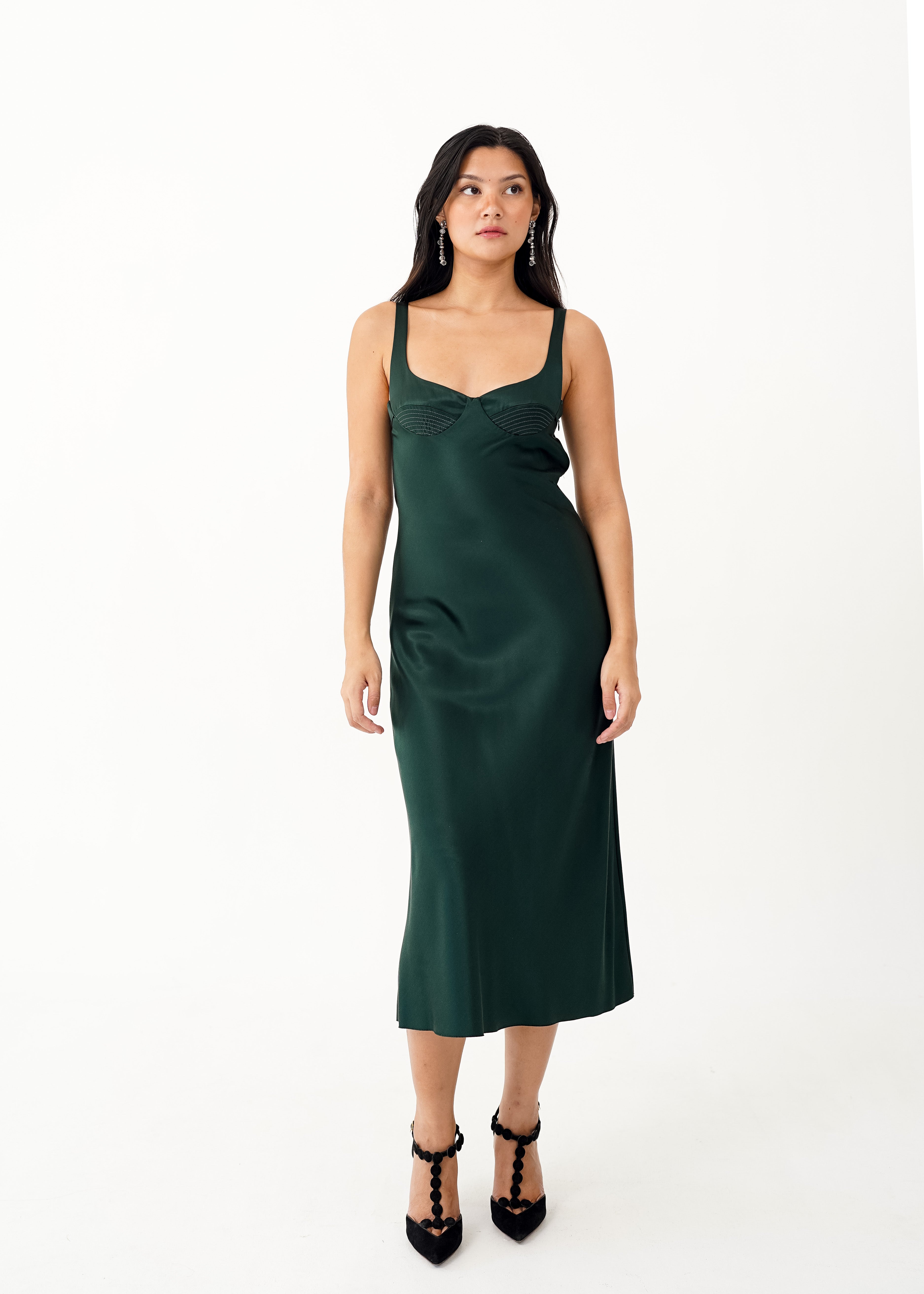 Satin Slip Dress