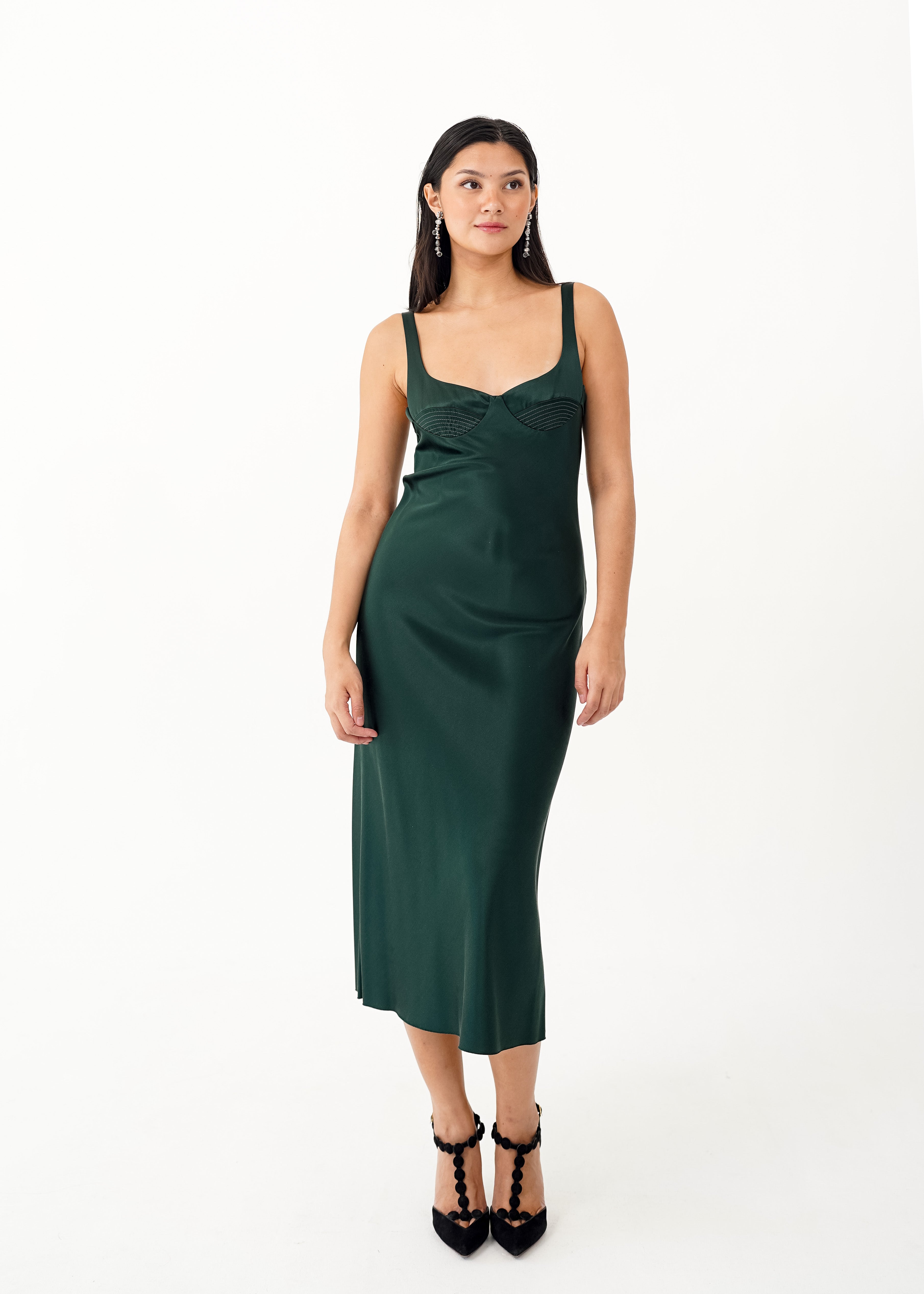 Satin Slip Dress