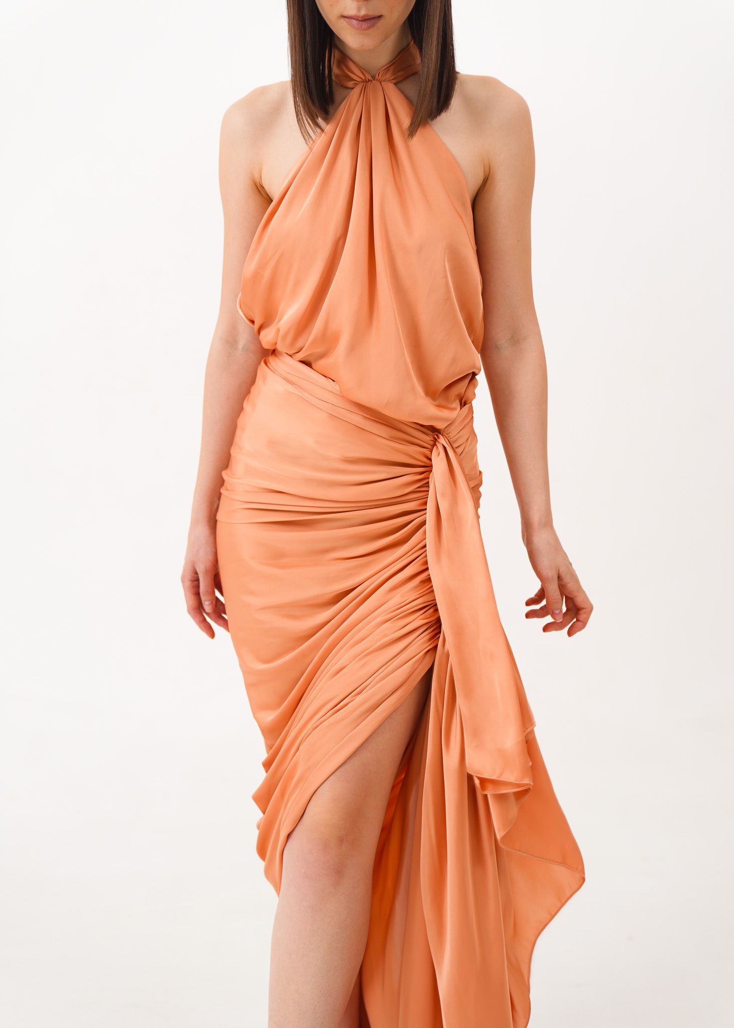 Tangerine Silk Set
