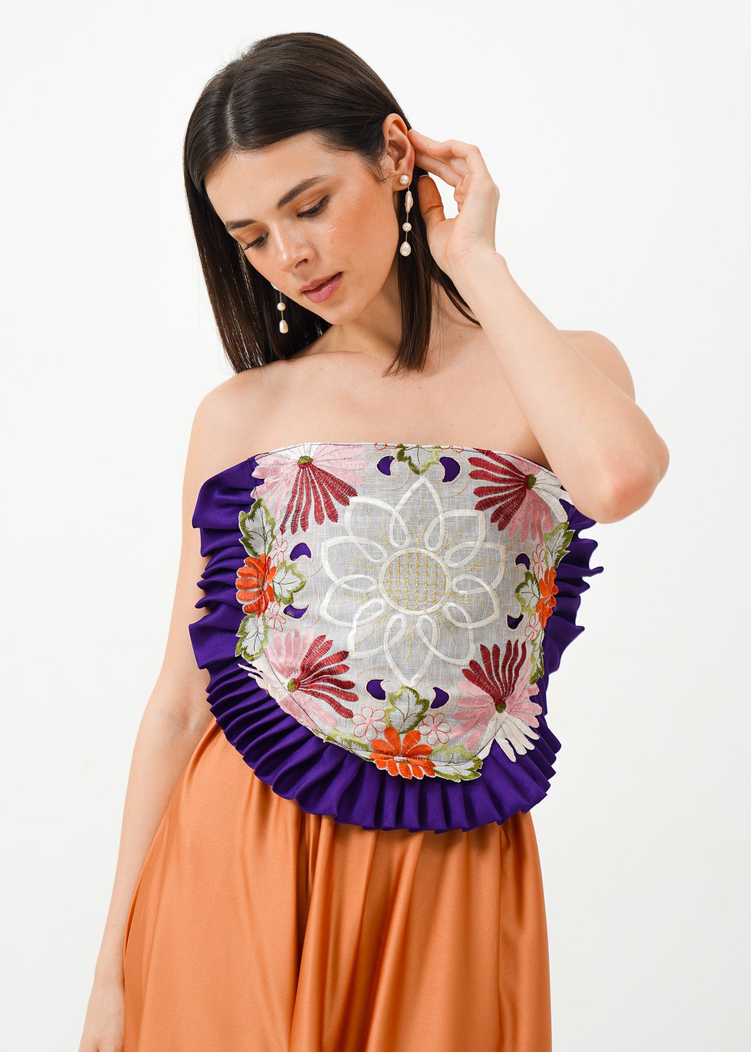 Floral Bib