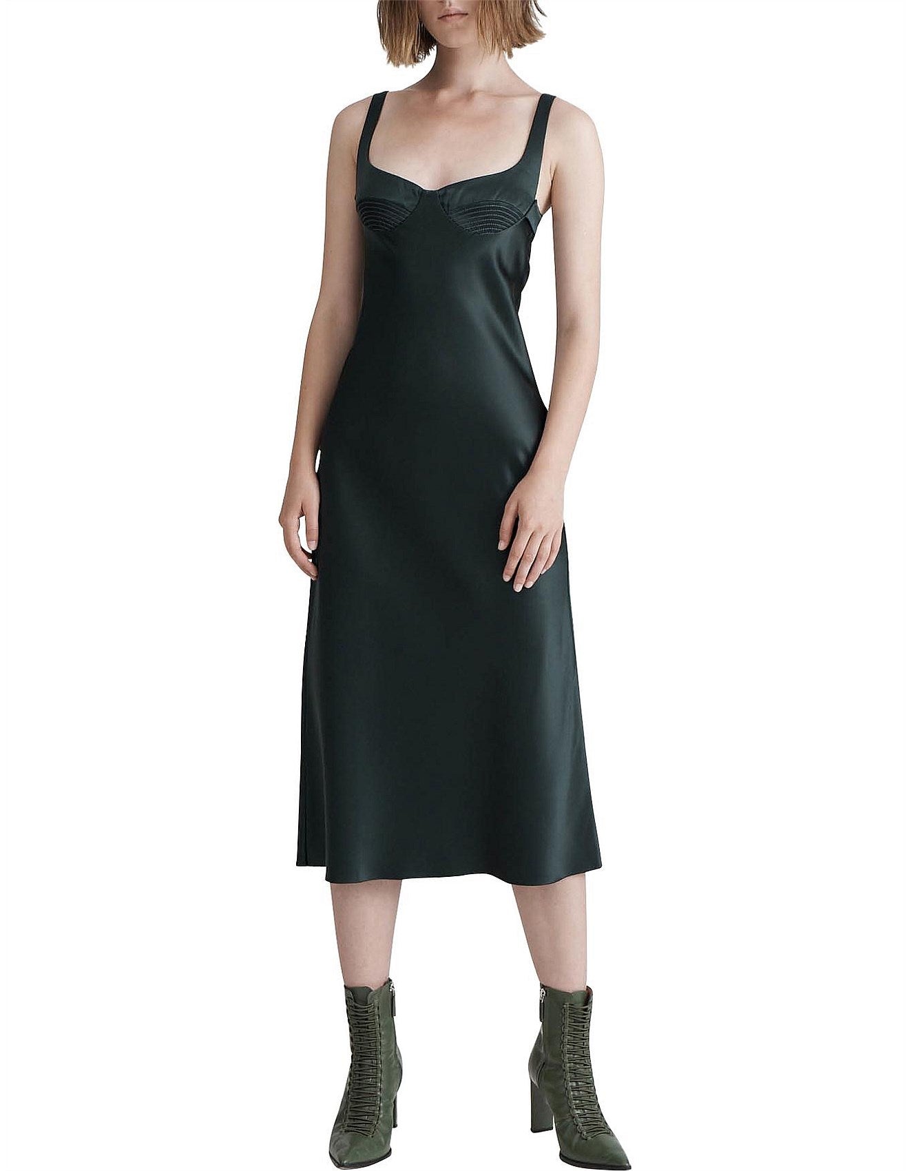 Satin Slip Dress