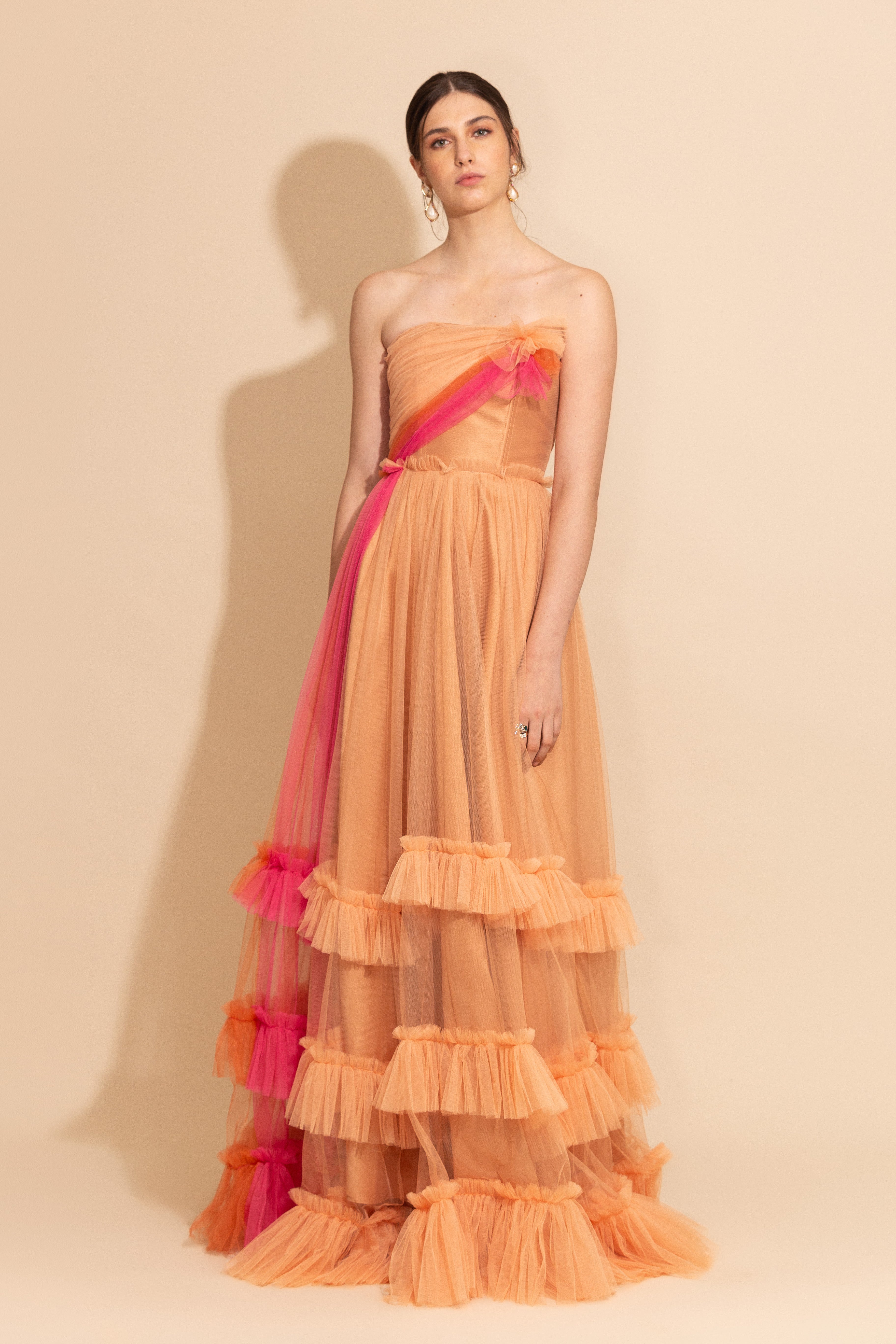 Two Tone Tulle Dress