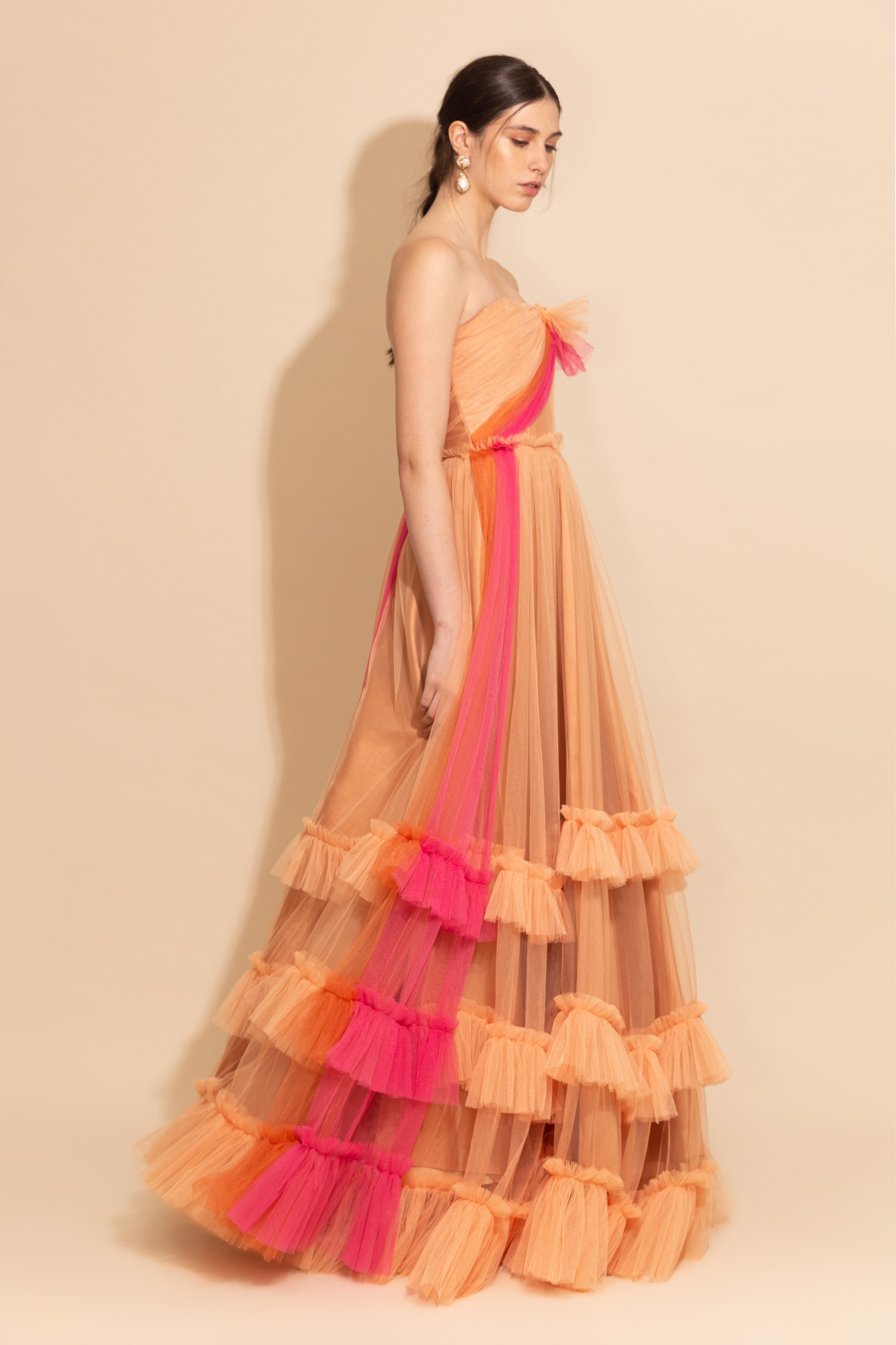 Two Tone Tulle Dress