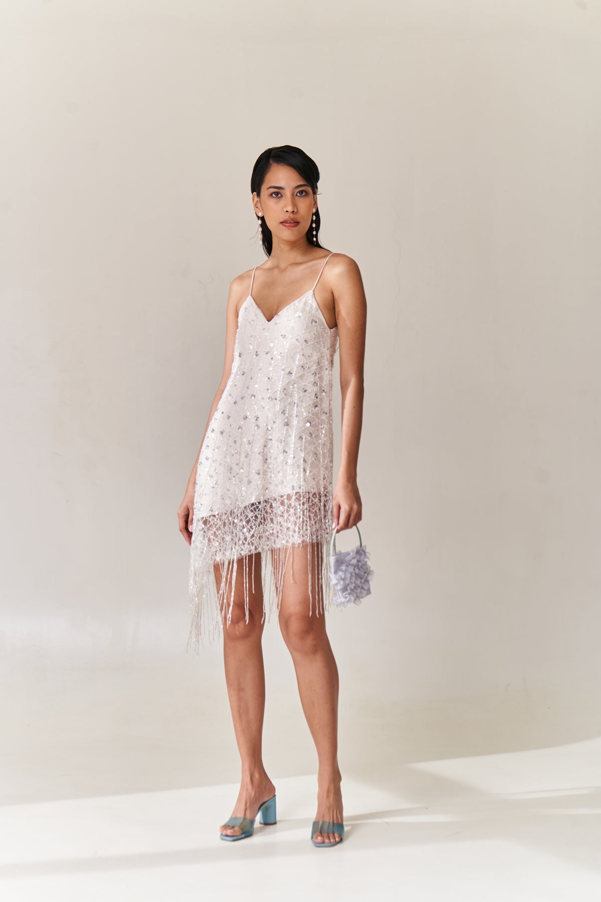 White Beaded Dress – VESTIDO