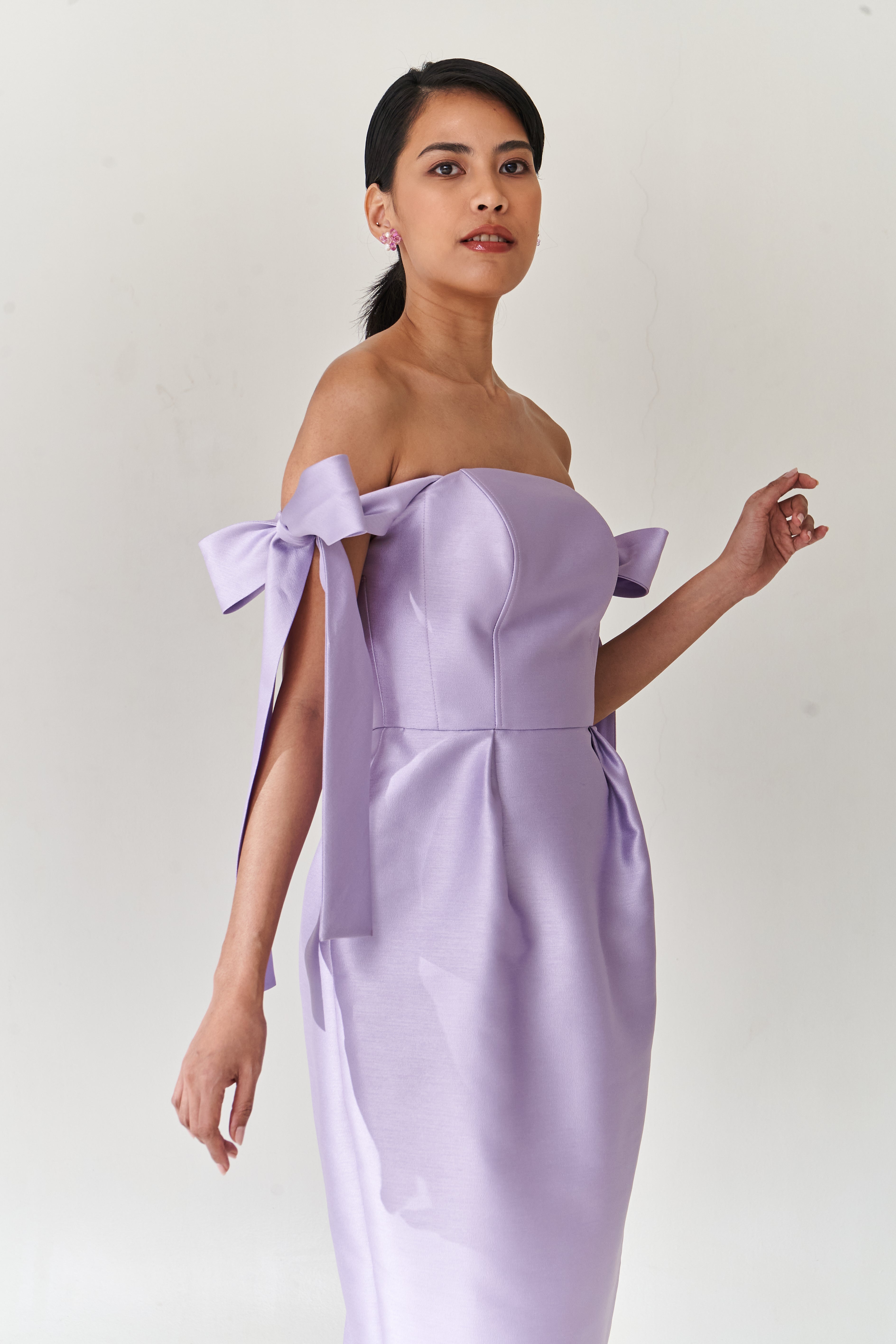 Lilac Cocoon Dress