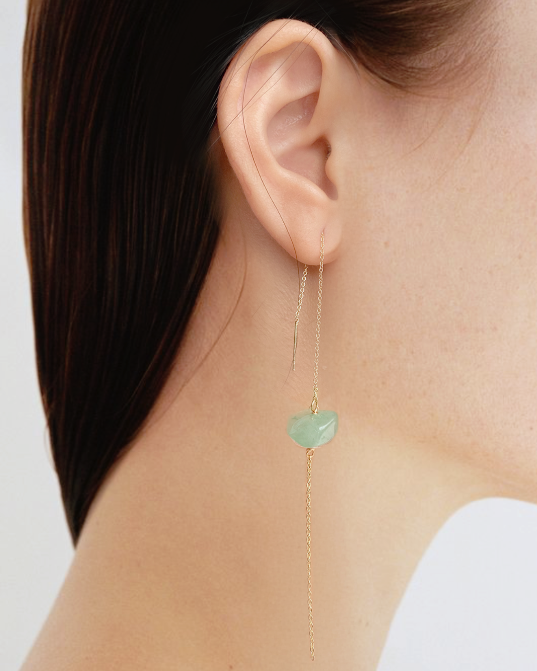 Aurelia Earrings in Jade