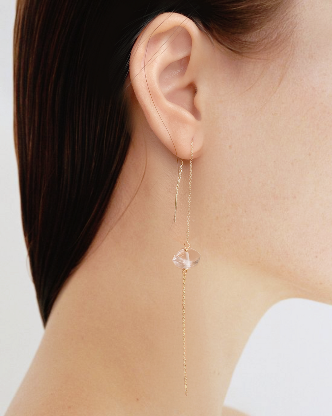 Aurelia Earrings in Crystal