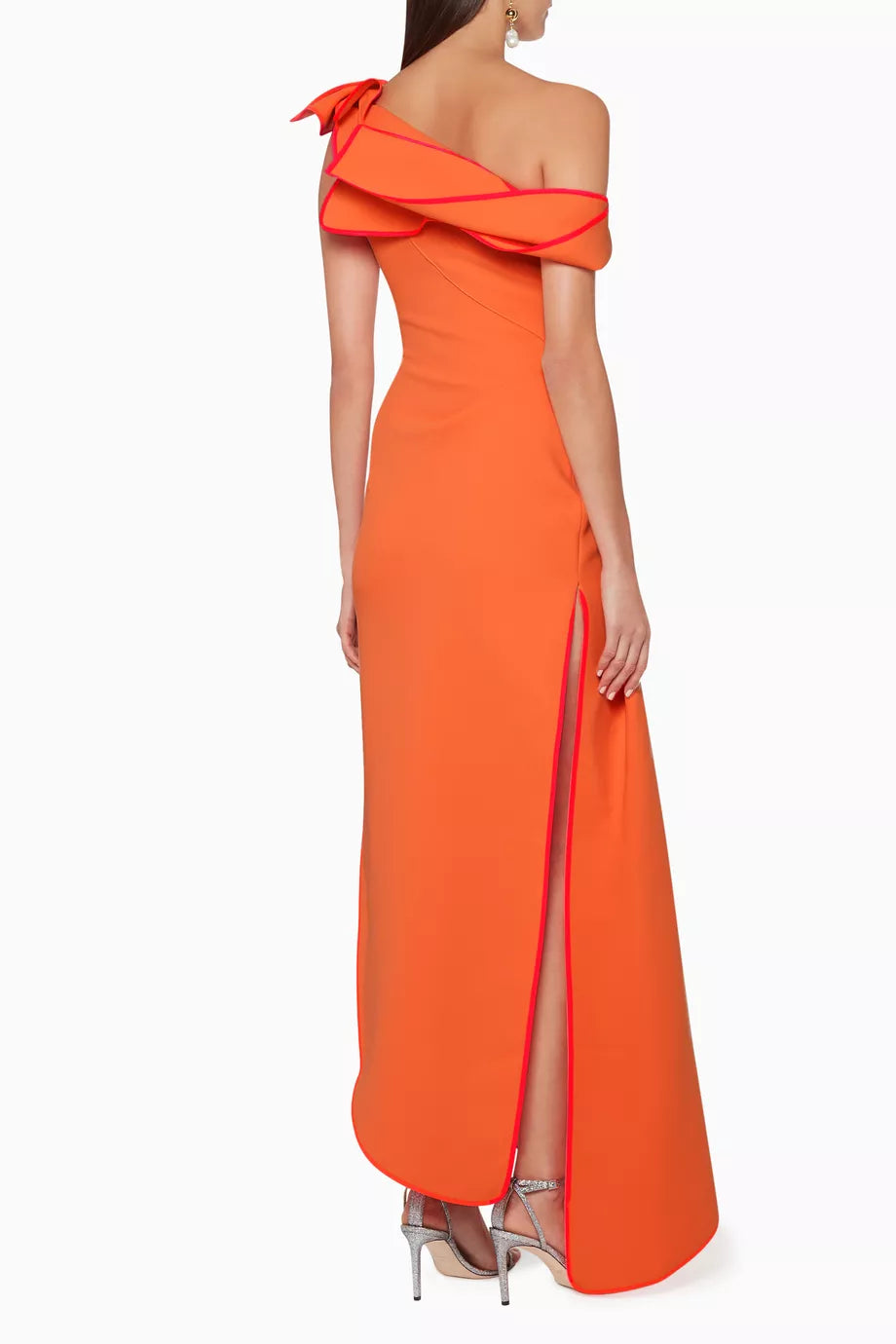 Orange Slinger Gown