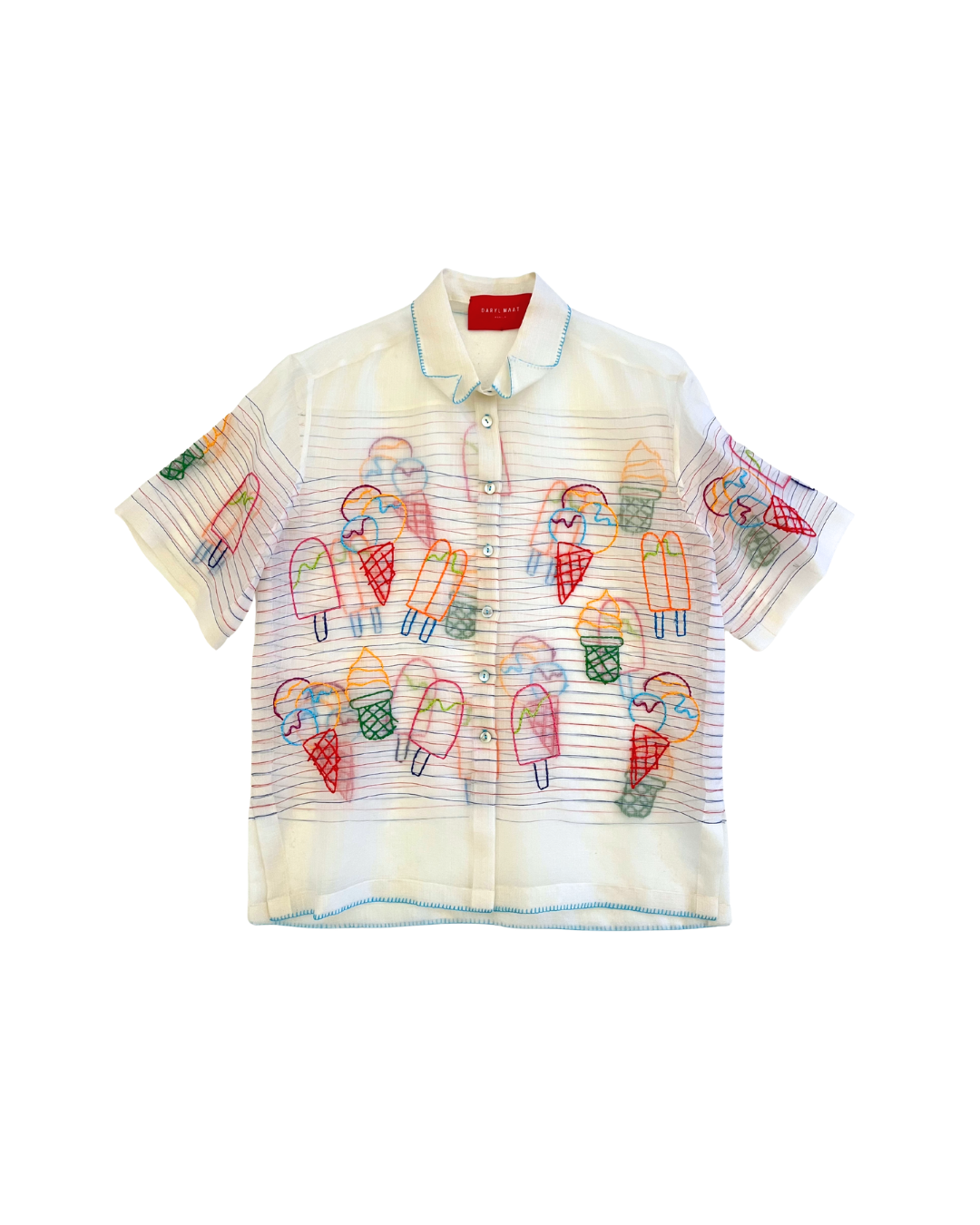 Pad Paper Short Sleeved Barong