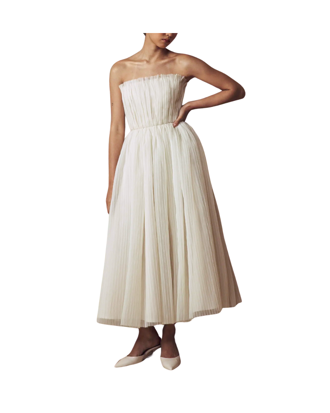 Sistine Pleated Dress