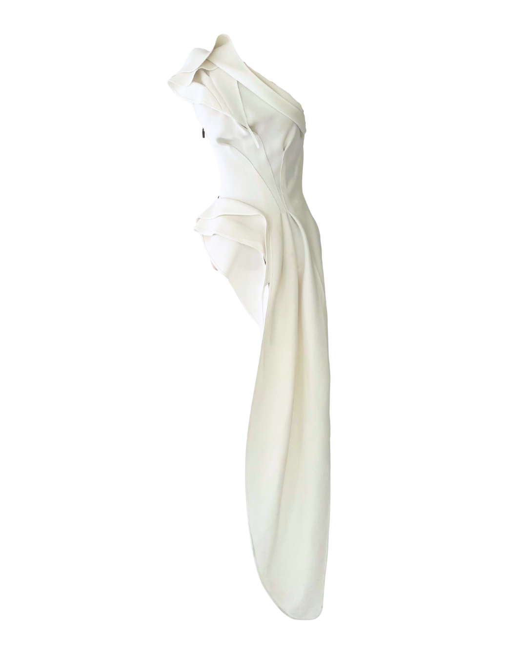 White Off Shoulder Top and Skirt Set