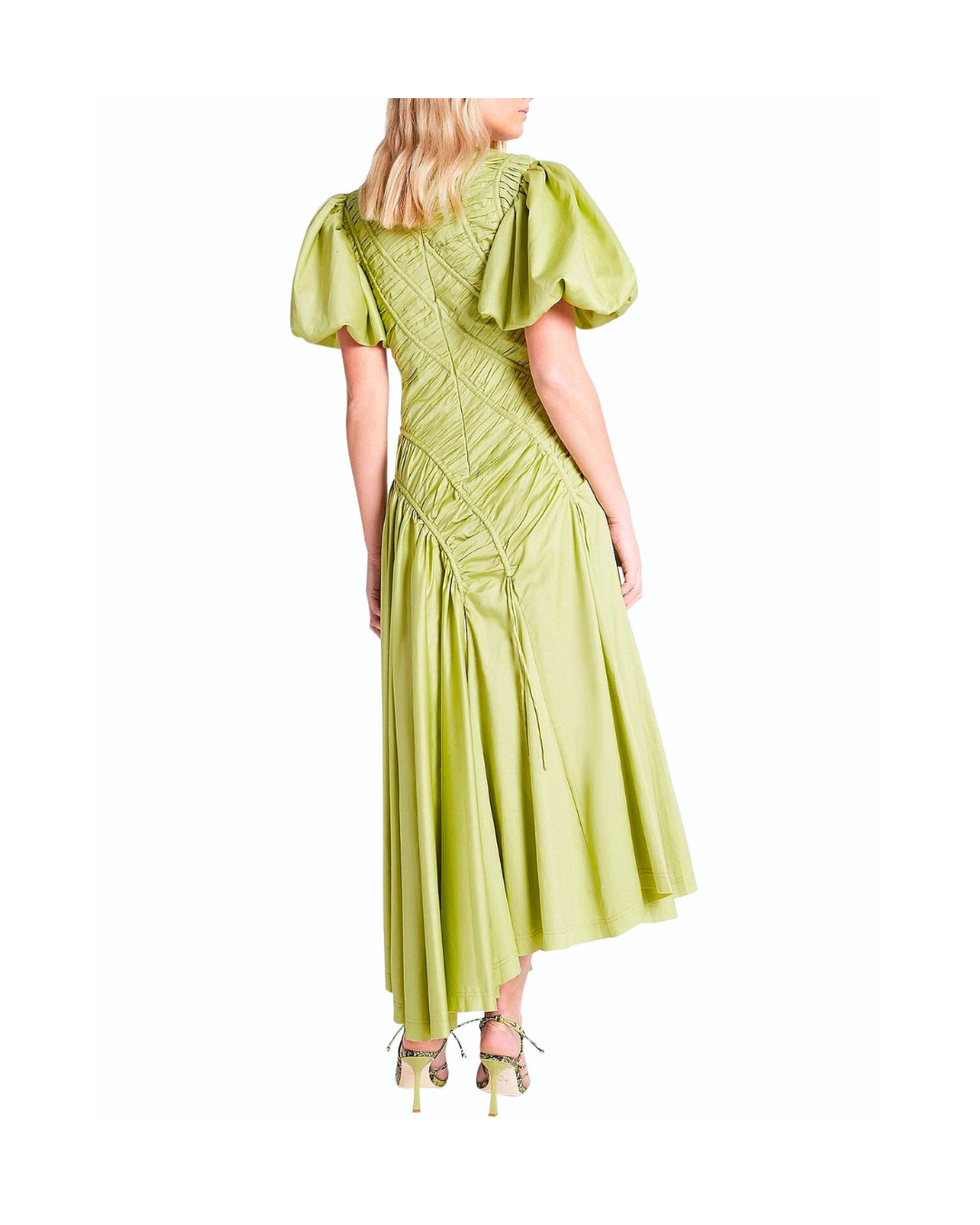 Siren Drawstring Midi Dress