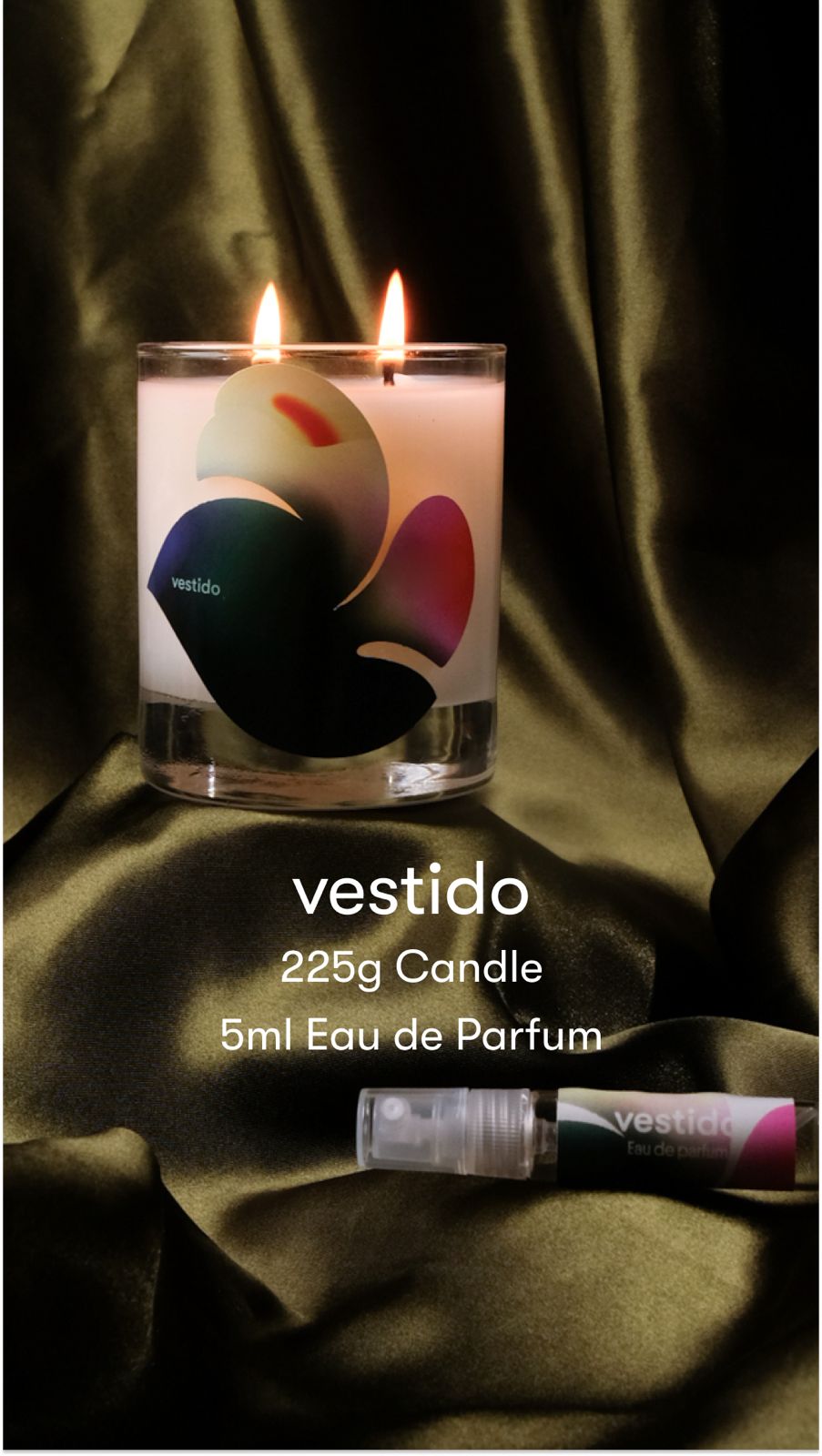 Vestido x Rare Earth Candle & Perfume