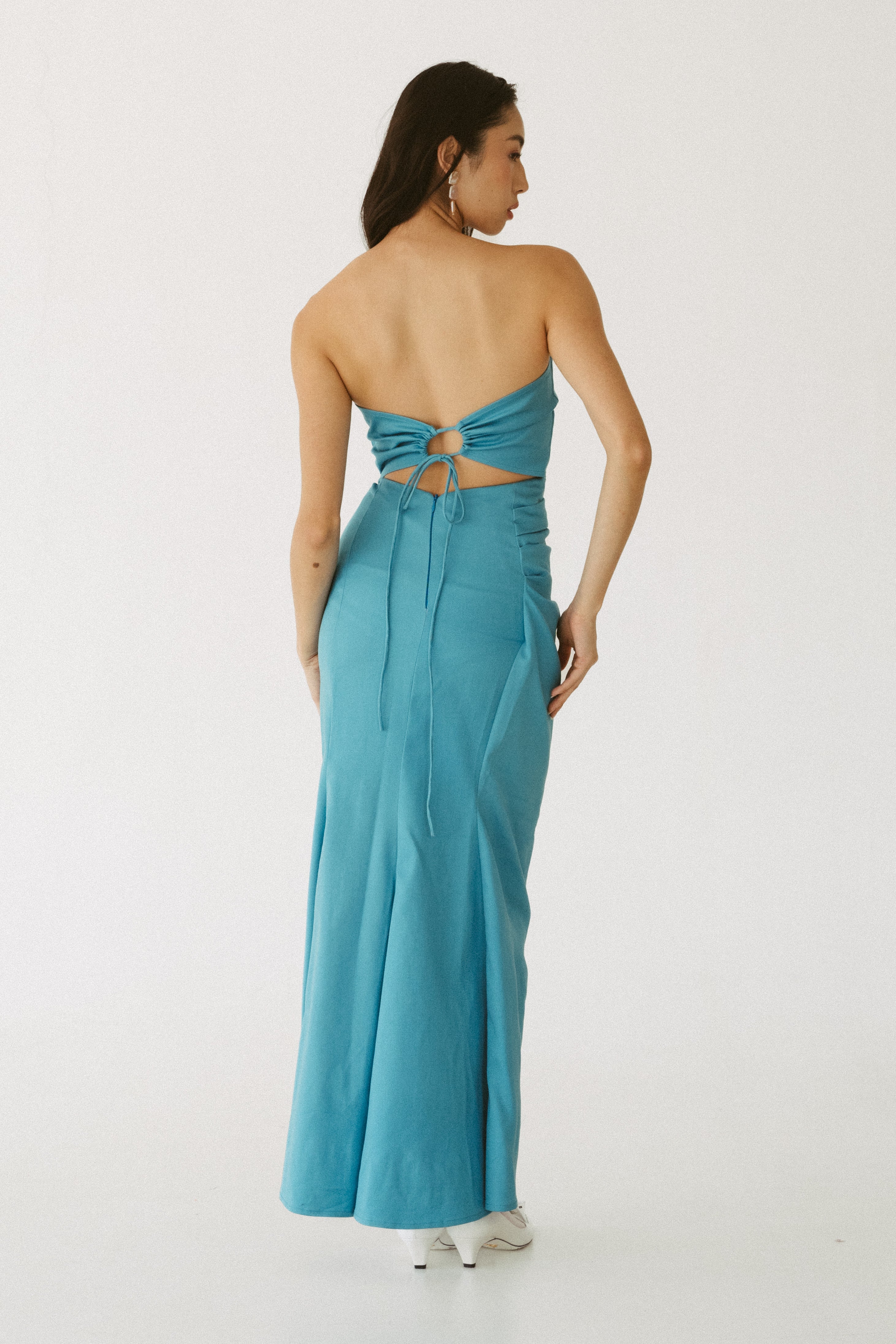 Aqua Blue Tube Dress