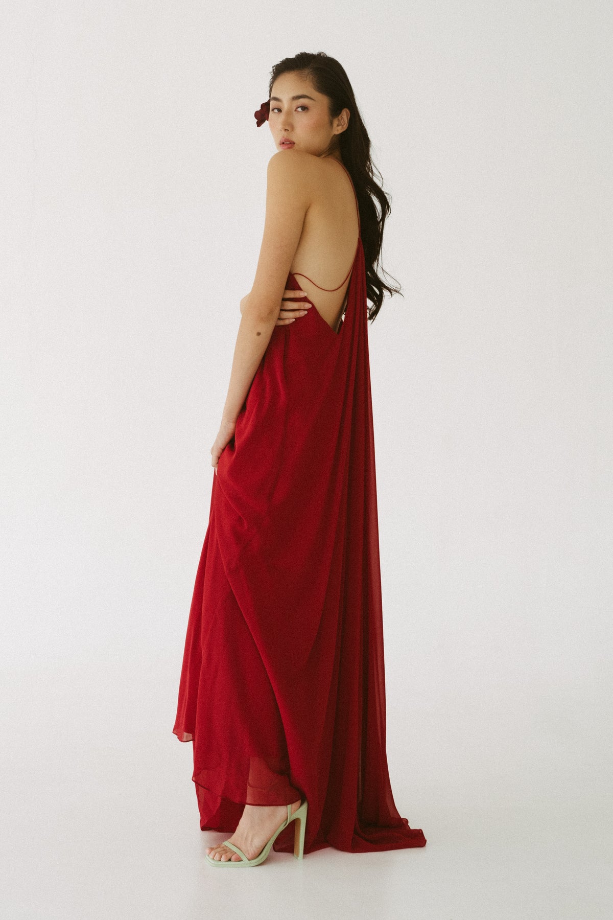 Vivo Serwa Tent Dress - Red