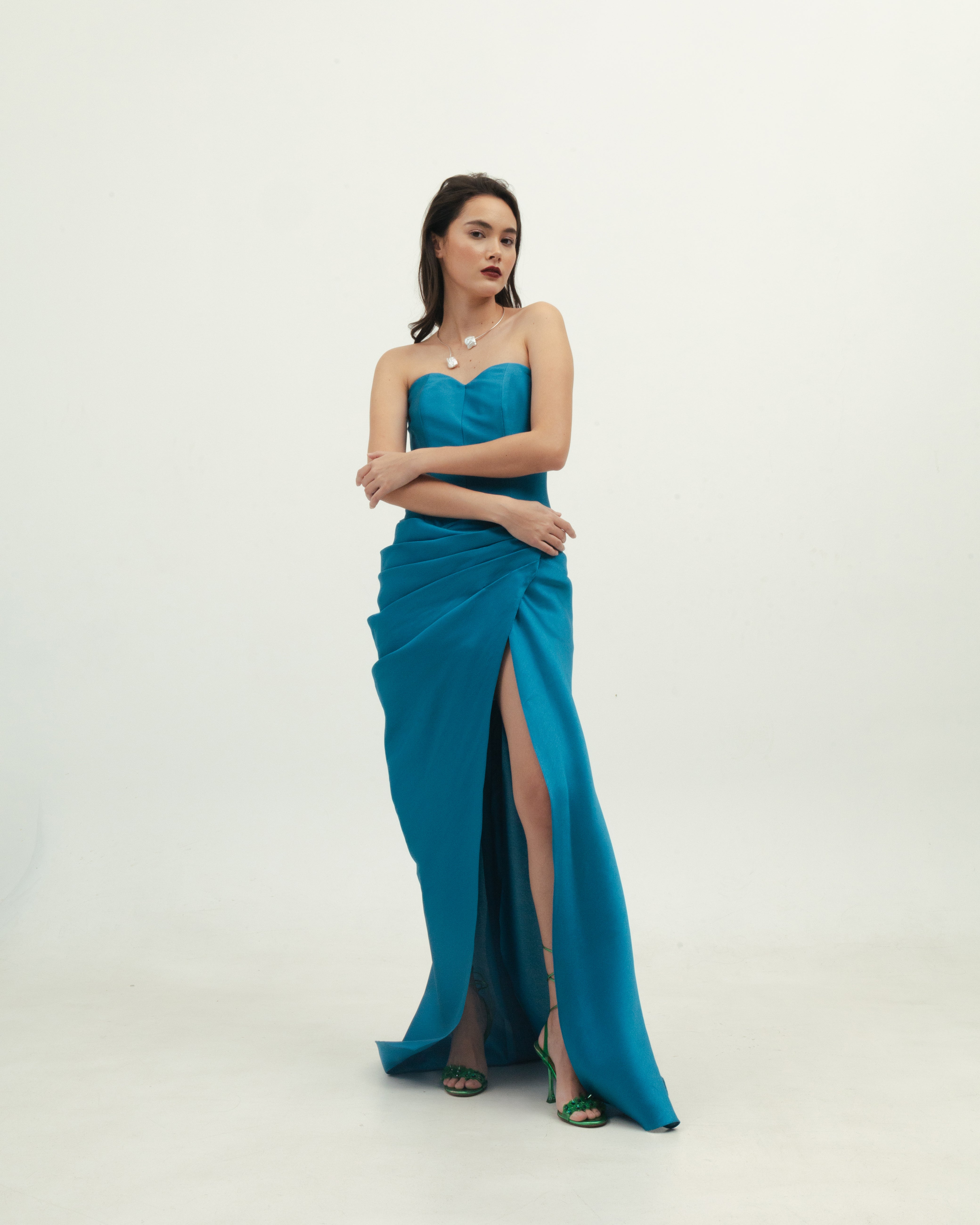 Cerulean Gazar Gown