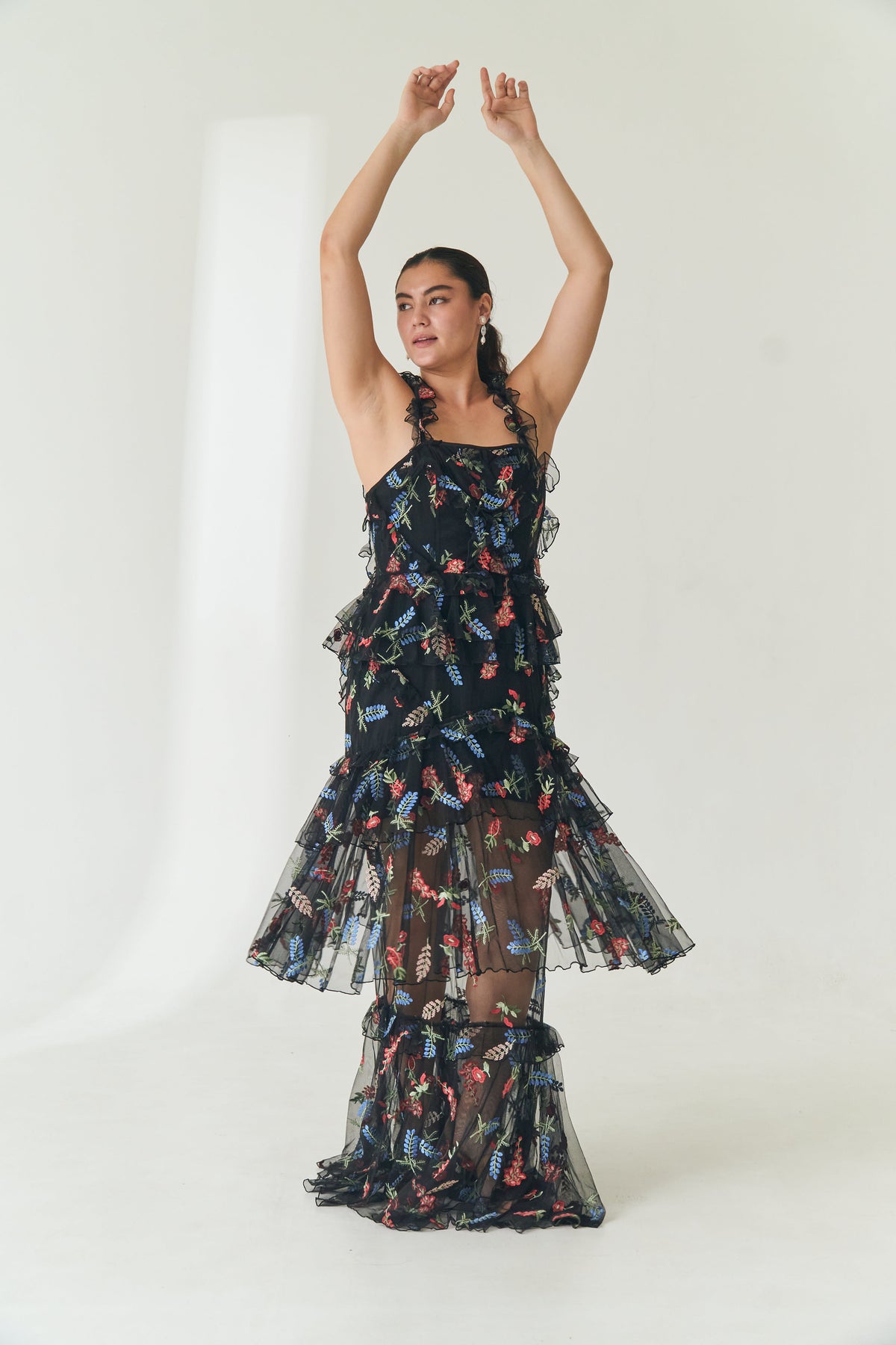 Timeless Flora Tiered Dress