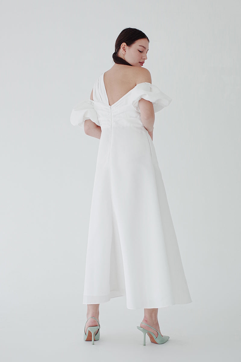 White Off Shoulder Dress