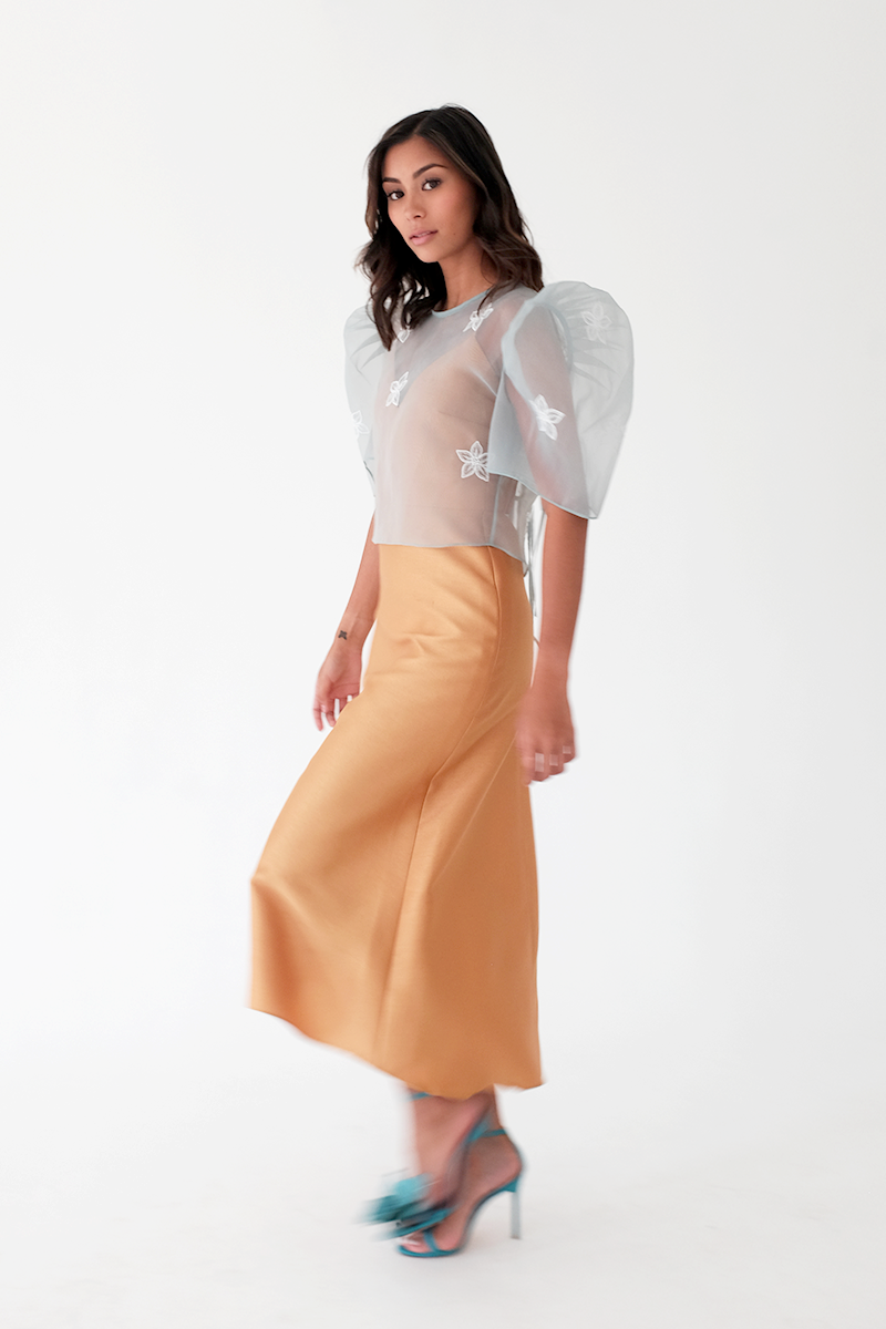White Terno Top
