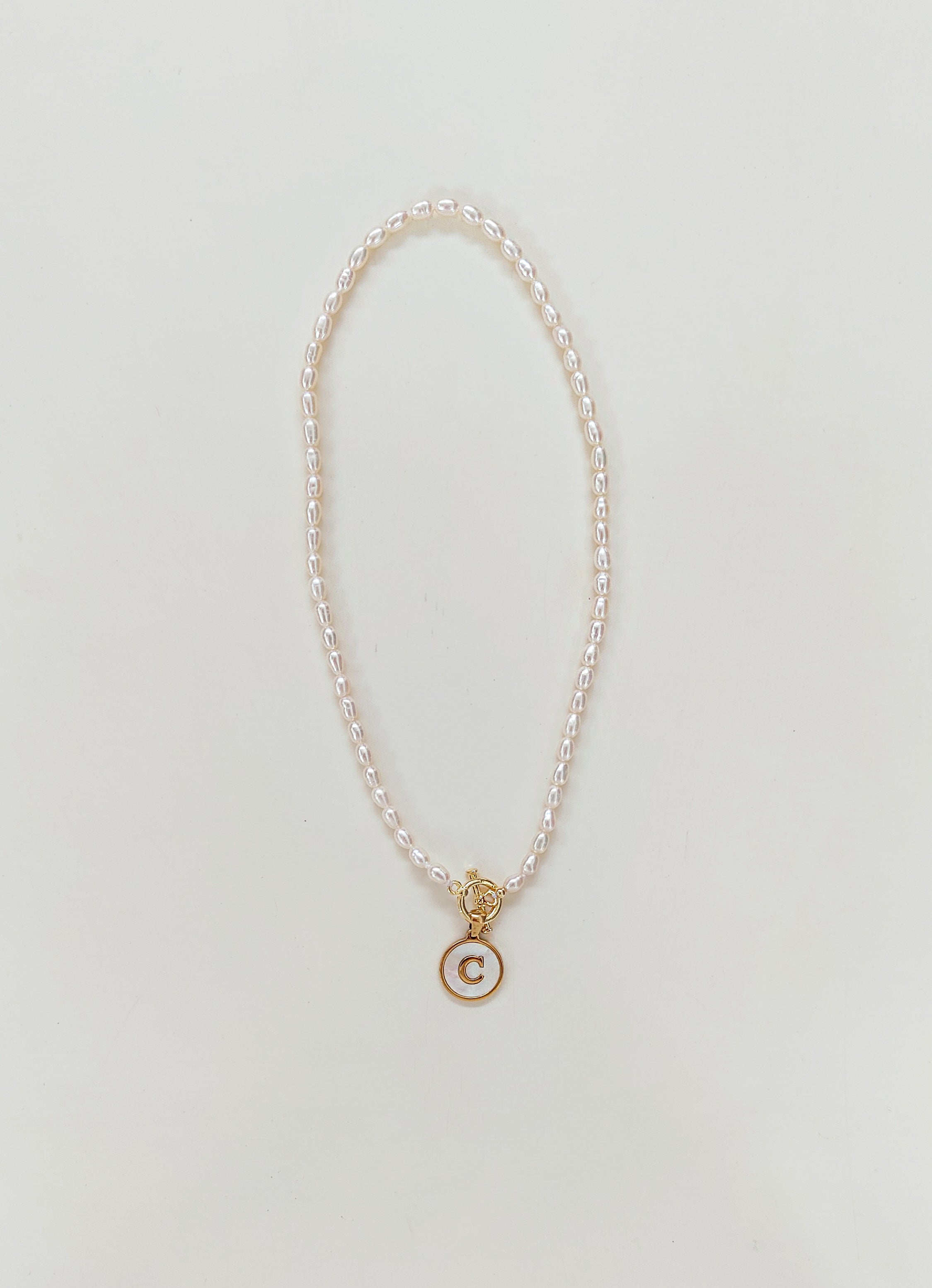 Eponym Pearl Necklace