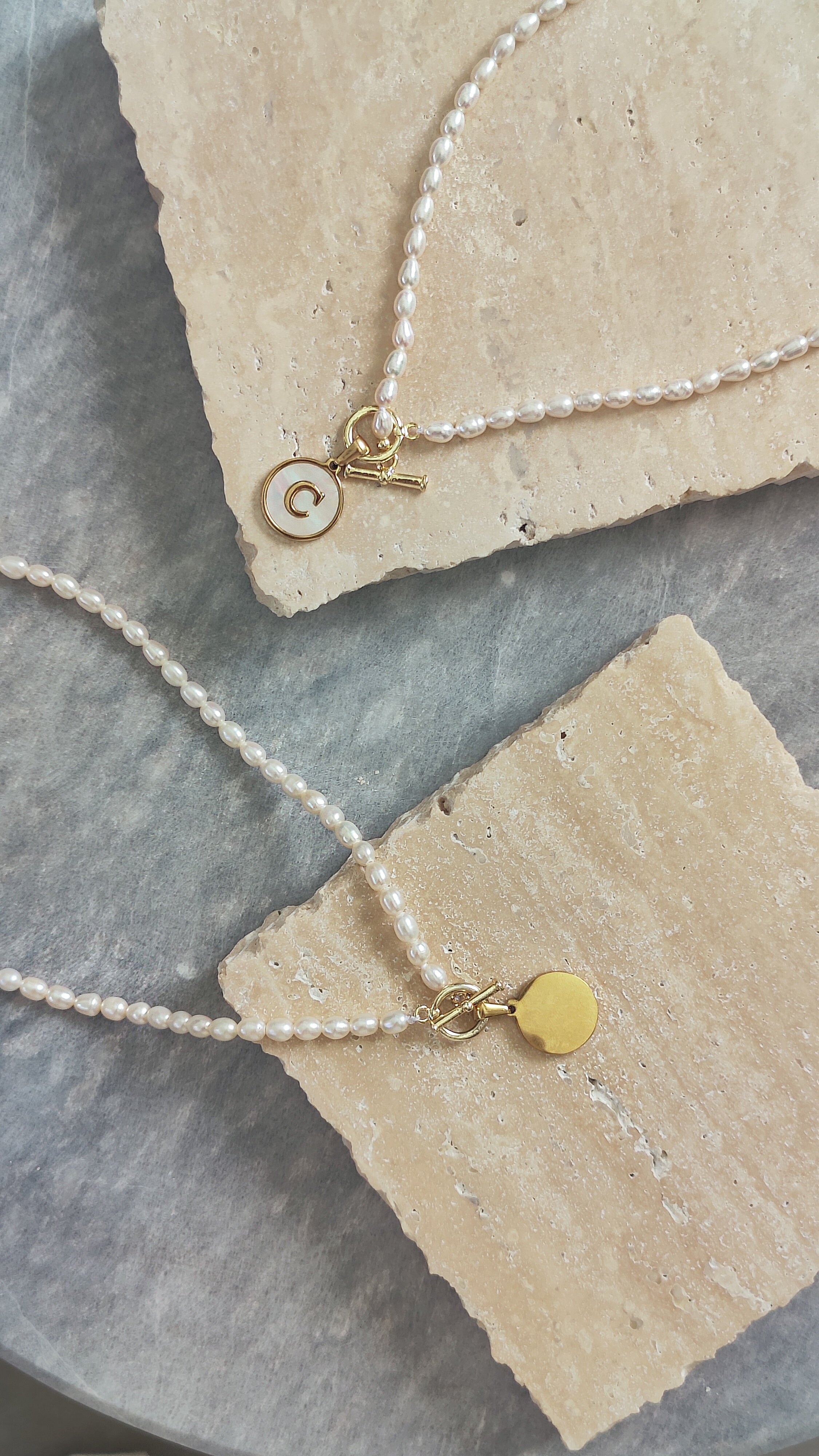 Eponym Pearl Necklace