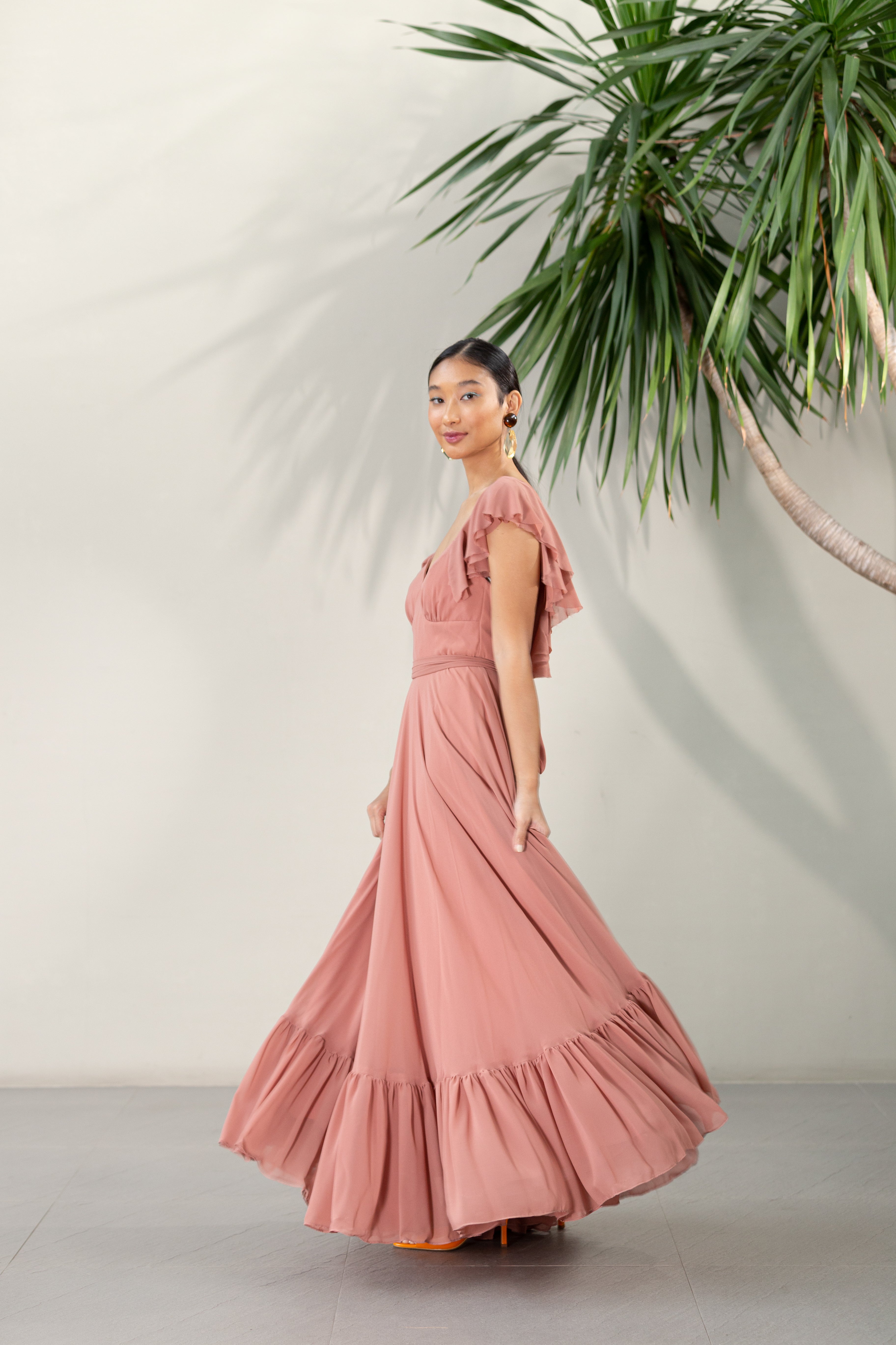 Ruffled Dress | VESTIDO