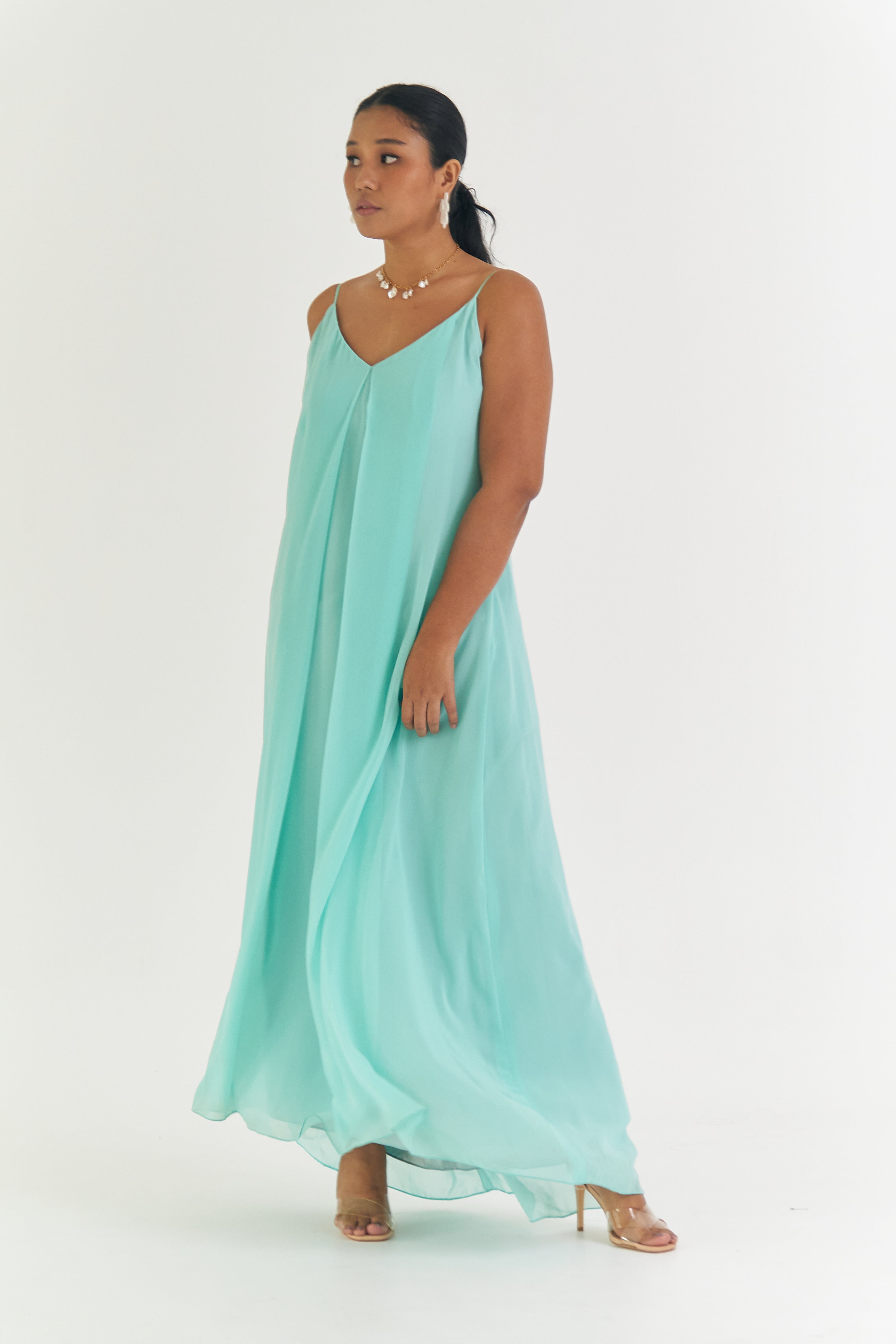 Mint Tent Dress