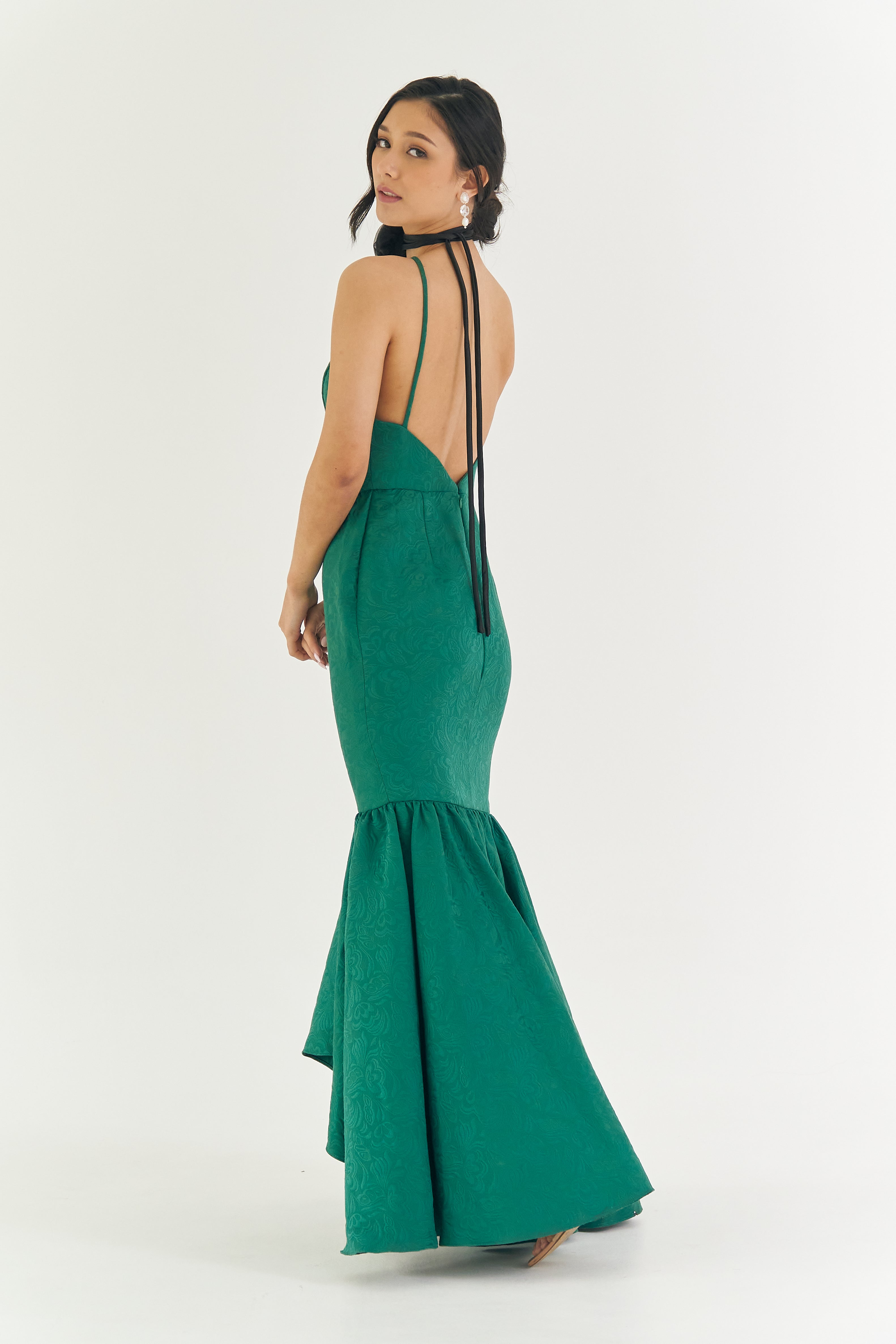 Green Mermaid Gown