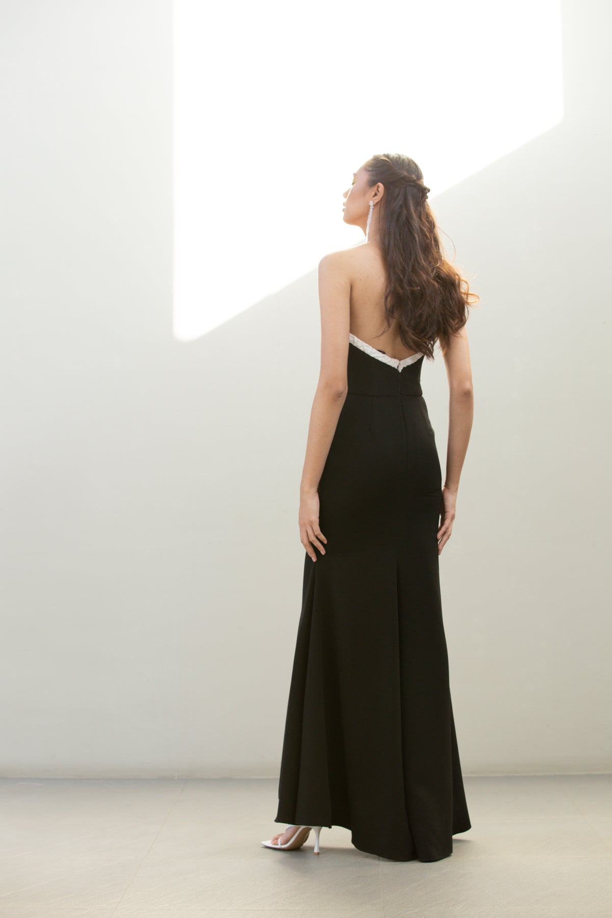 Astee T2010 Fitted Strapless Mermaid Gown