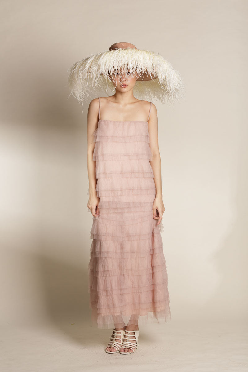 Blush Pink Tiered Tulle Set