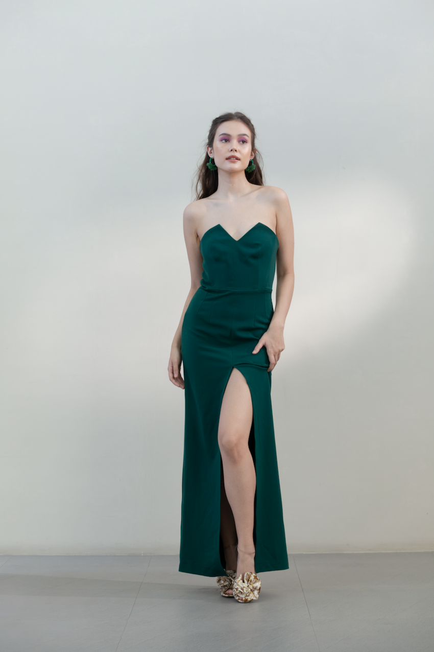 Green Tube Dress