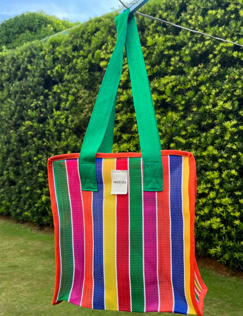 Rainbow Box Bag